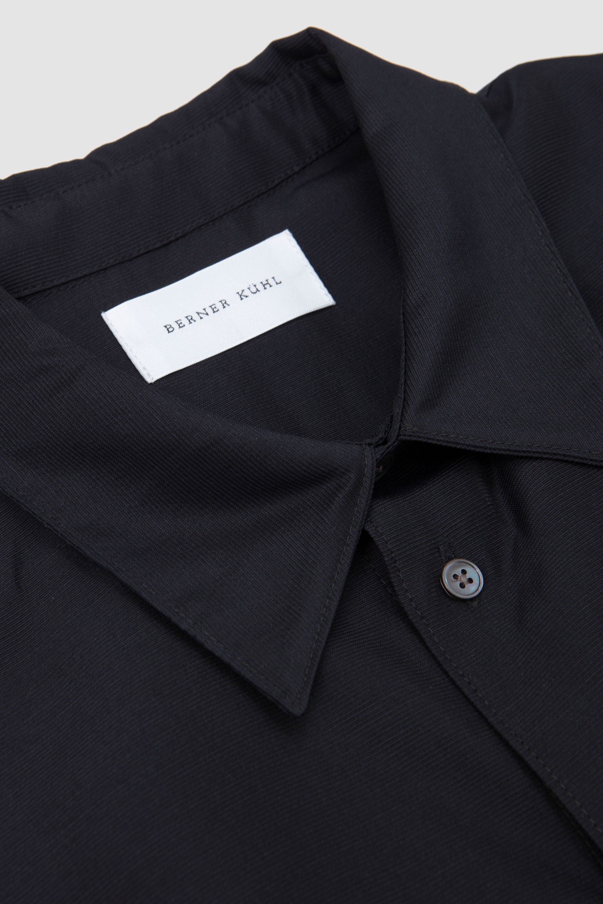 Dinner Shirt Open Charcoal