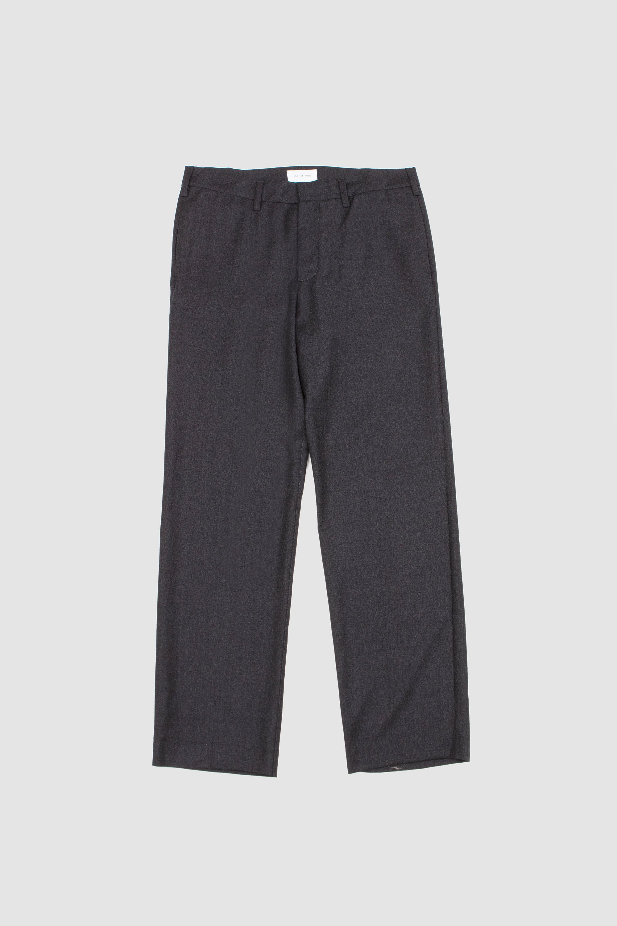 SPORTIVO [Wool fulling flannel cargo slacks top charcoal]