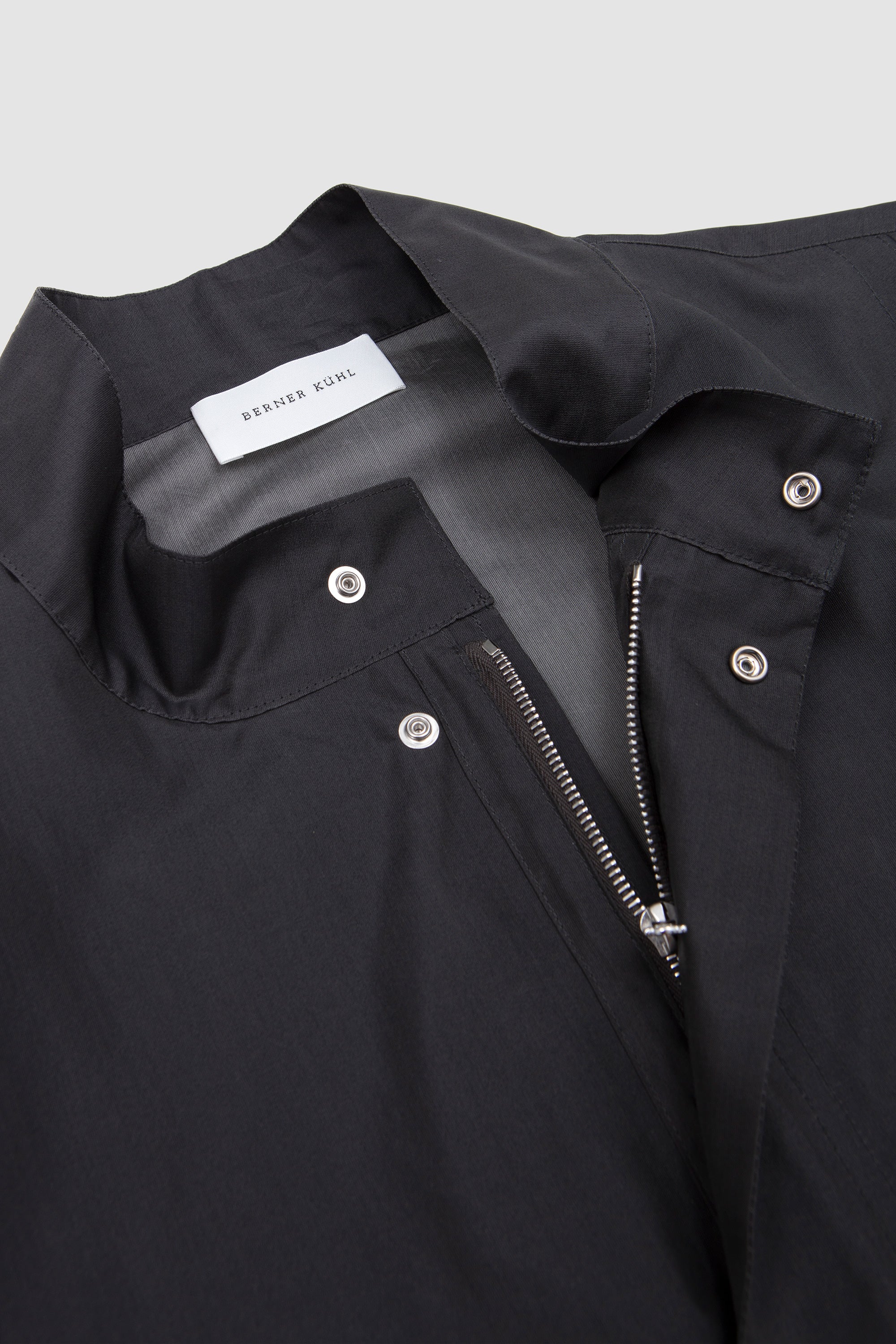 Field Jacket Polyseta Charcoal