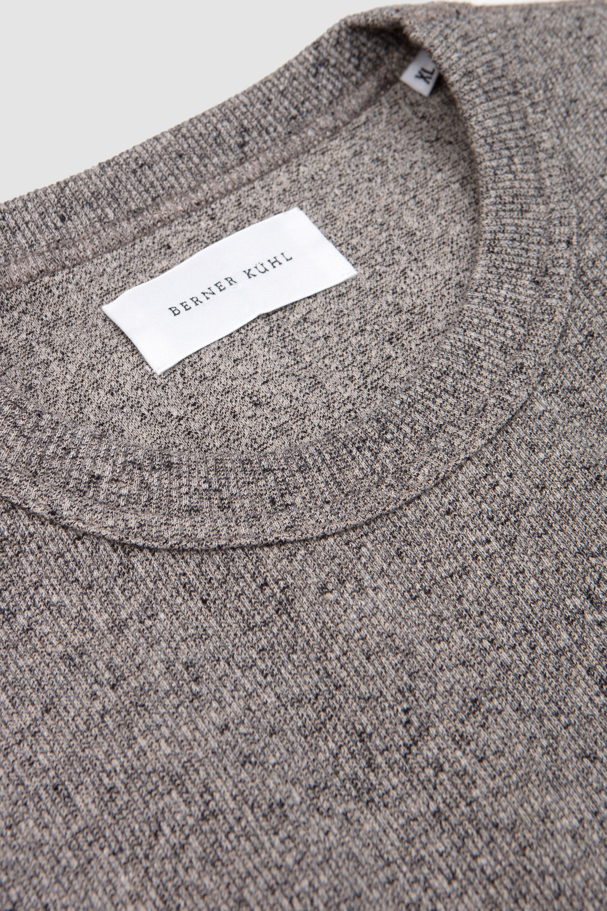 Gym Tee Cotton Rib Grey