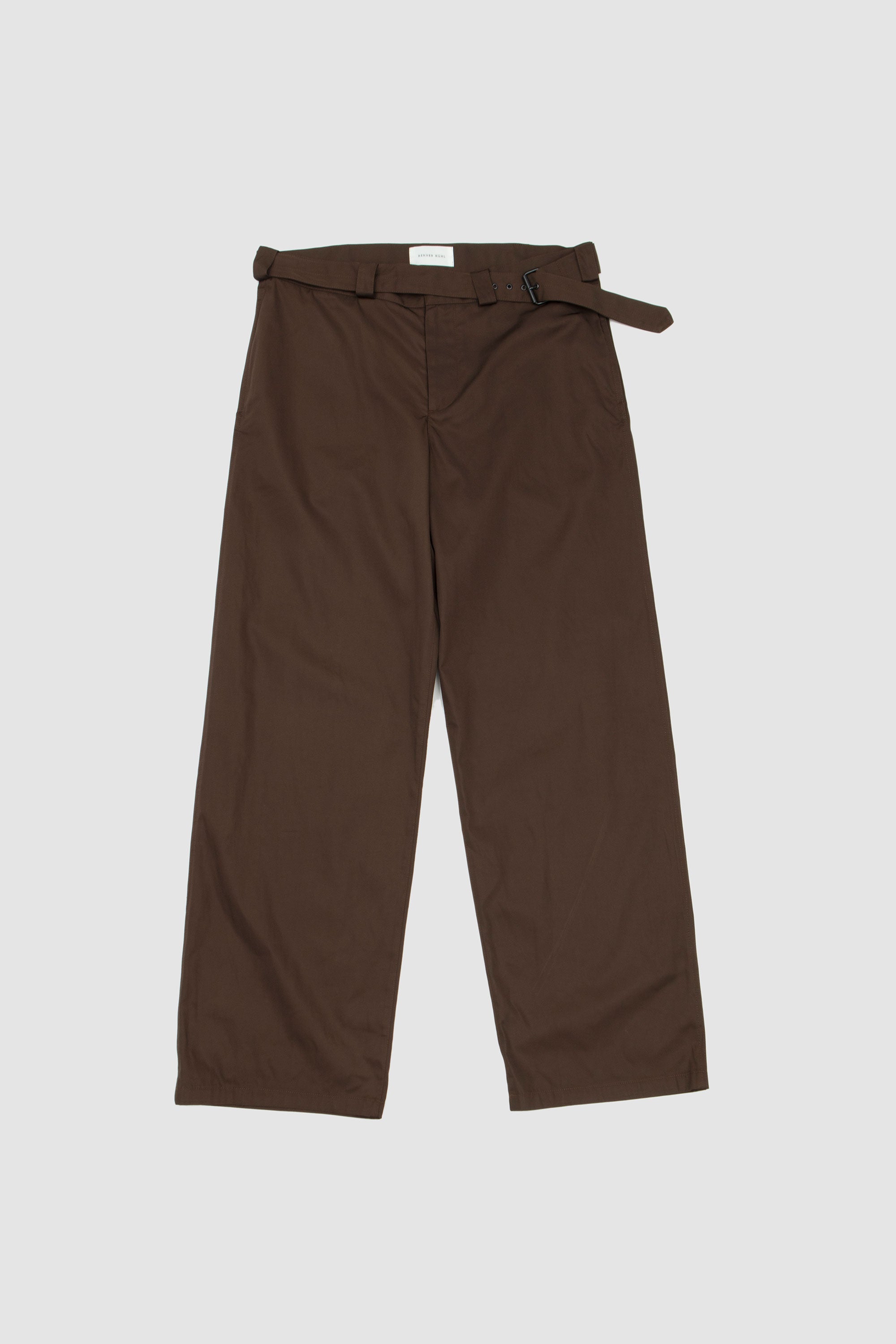 Memory Belt Trouser Chocolate