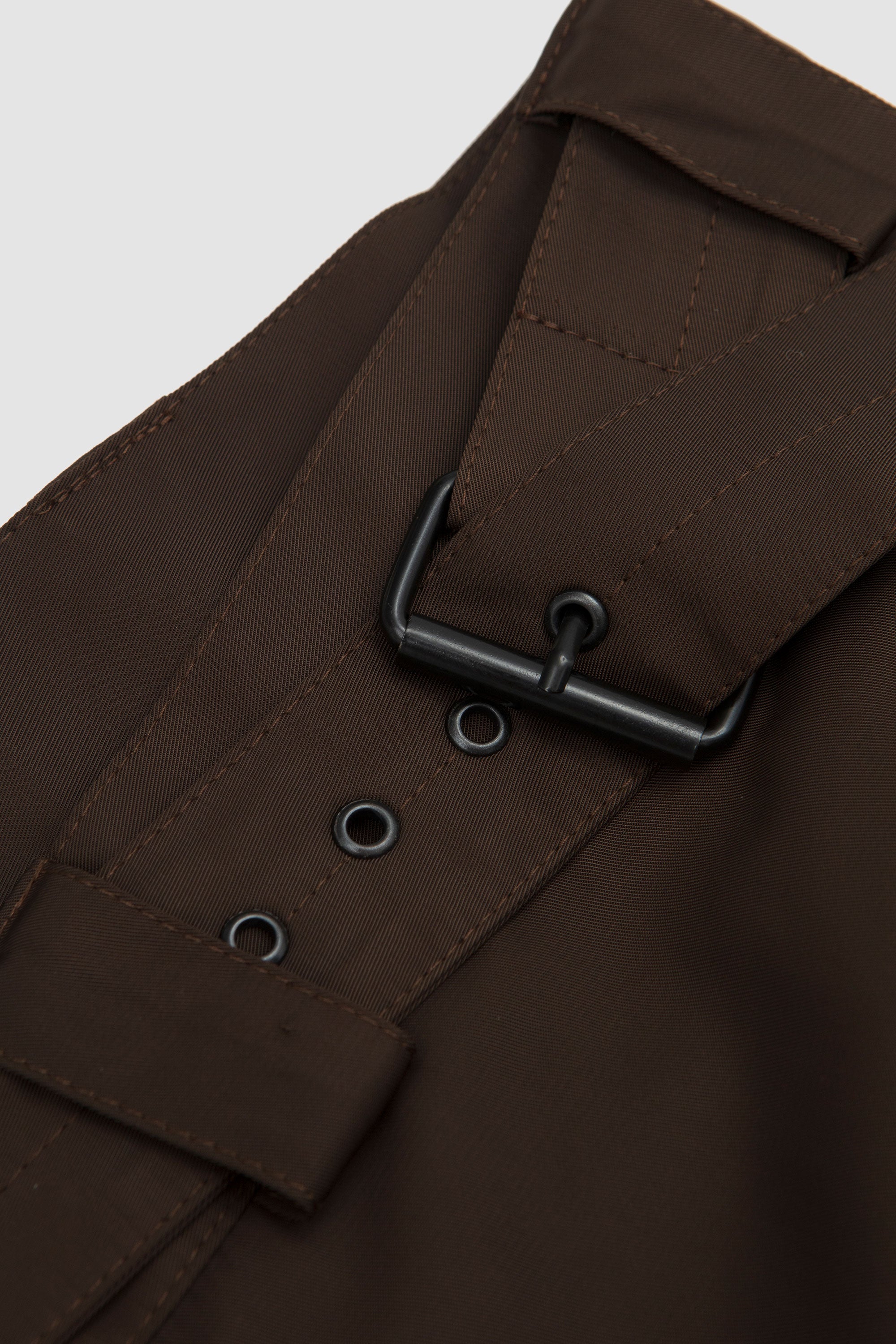 Memory Belt Trouser Chocolate