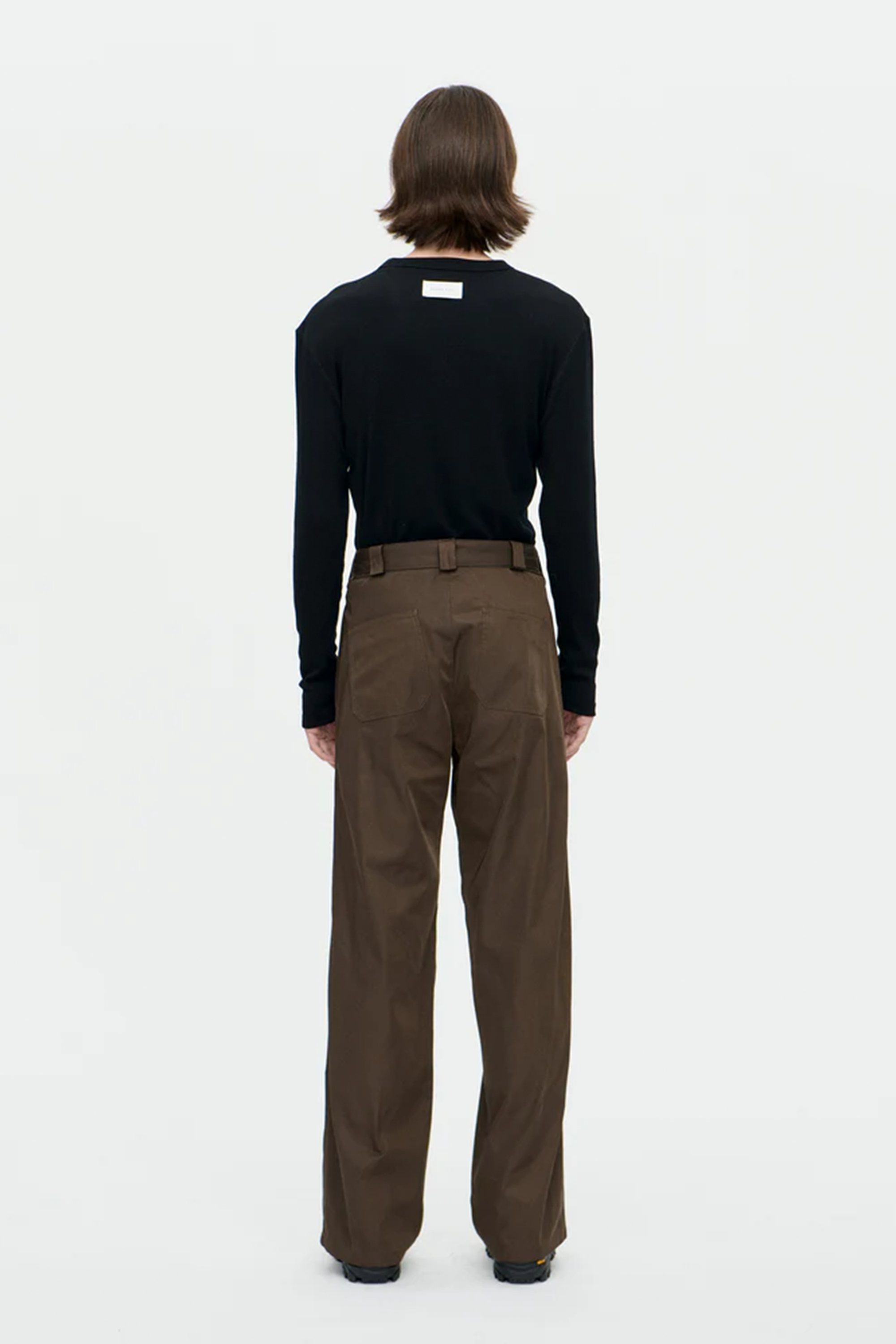 Memory Belt Trouser Chocolate