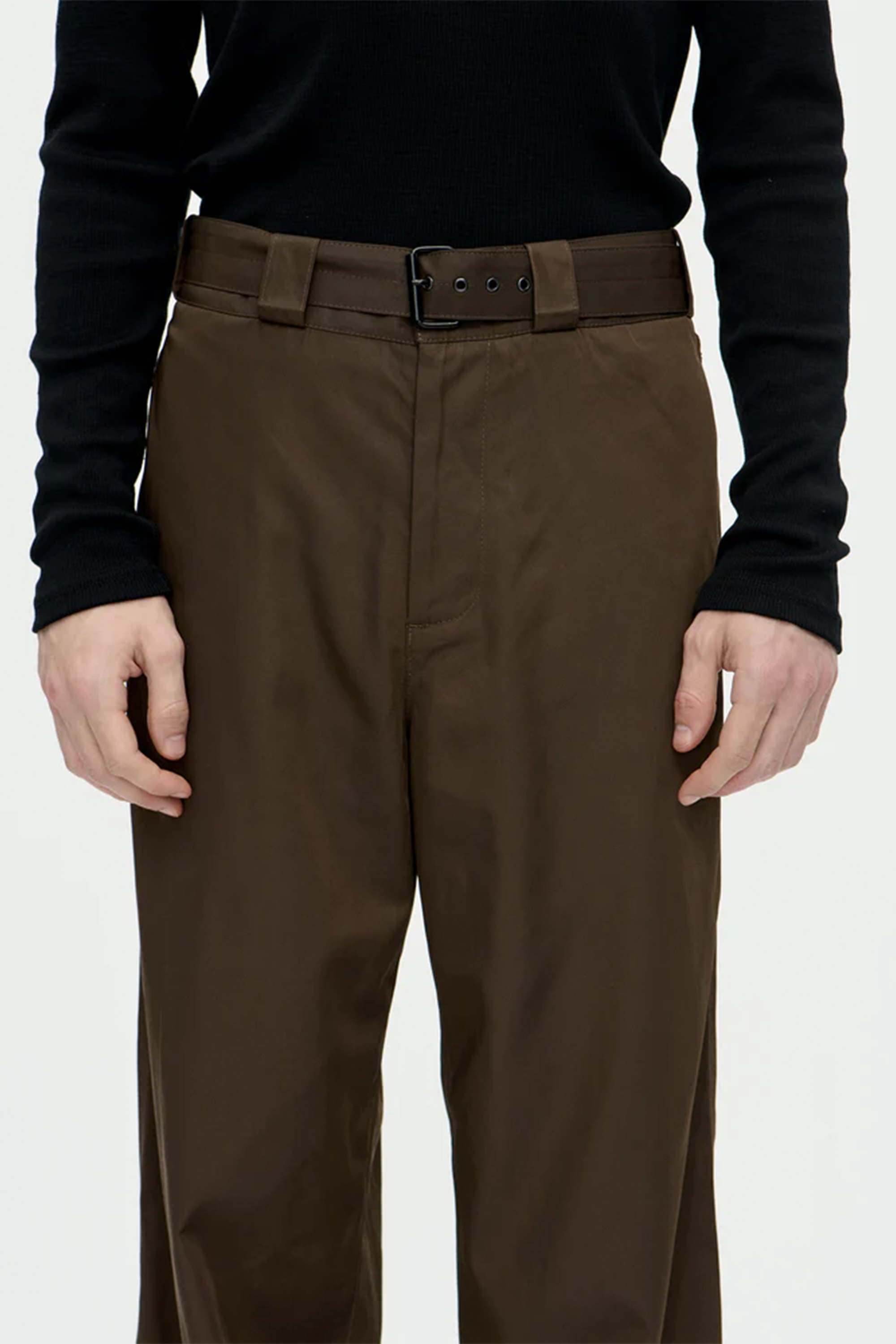 Memory Belt Trouser Chocolate_4