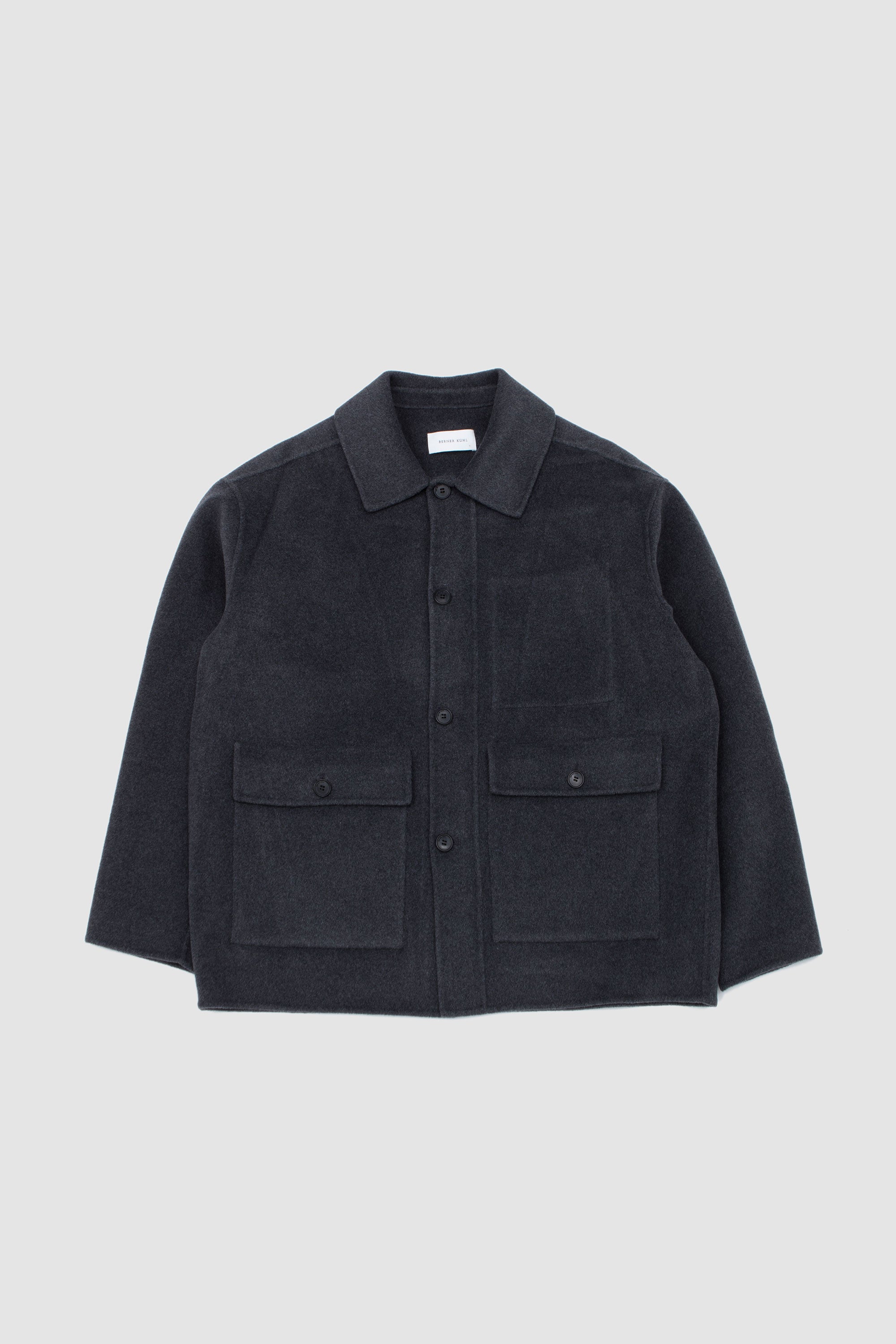 Naval Jacket Woolcash Charcoal