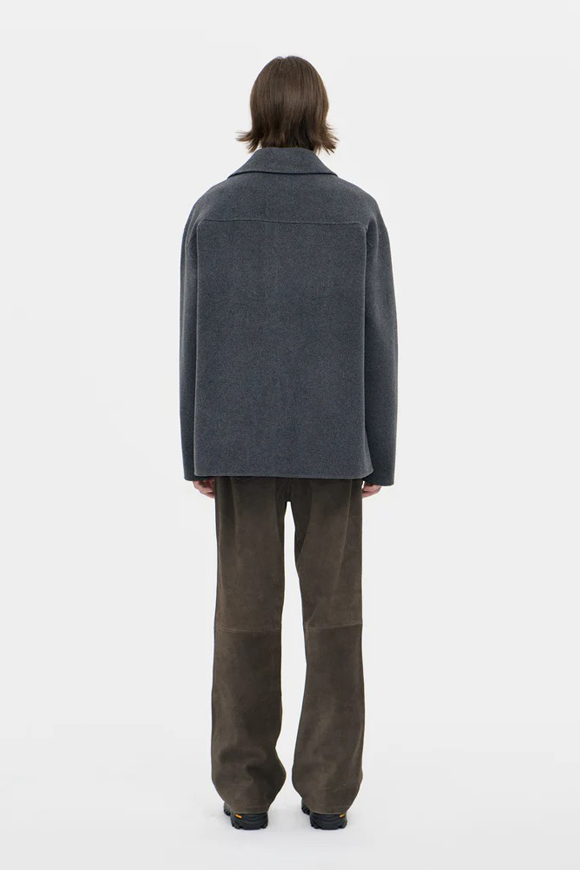 Naval Jacket Woolcash Charcoal