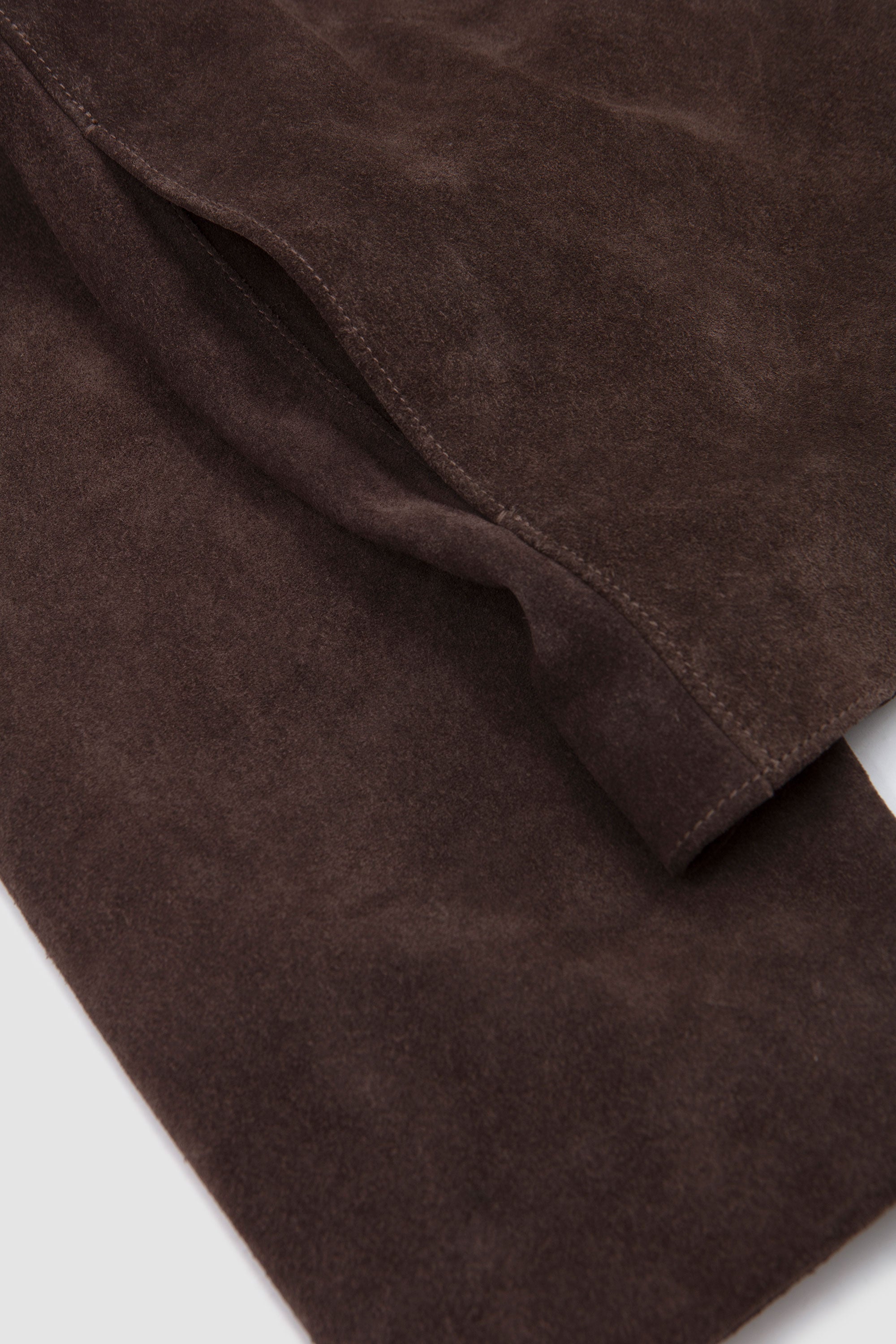 Officer Zip Jacket Suede Rock