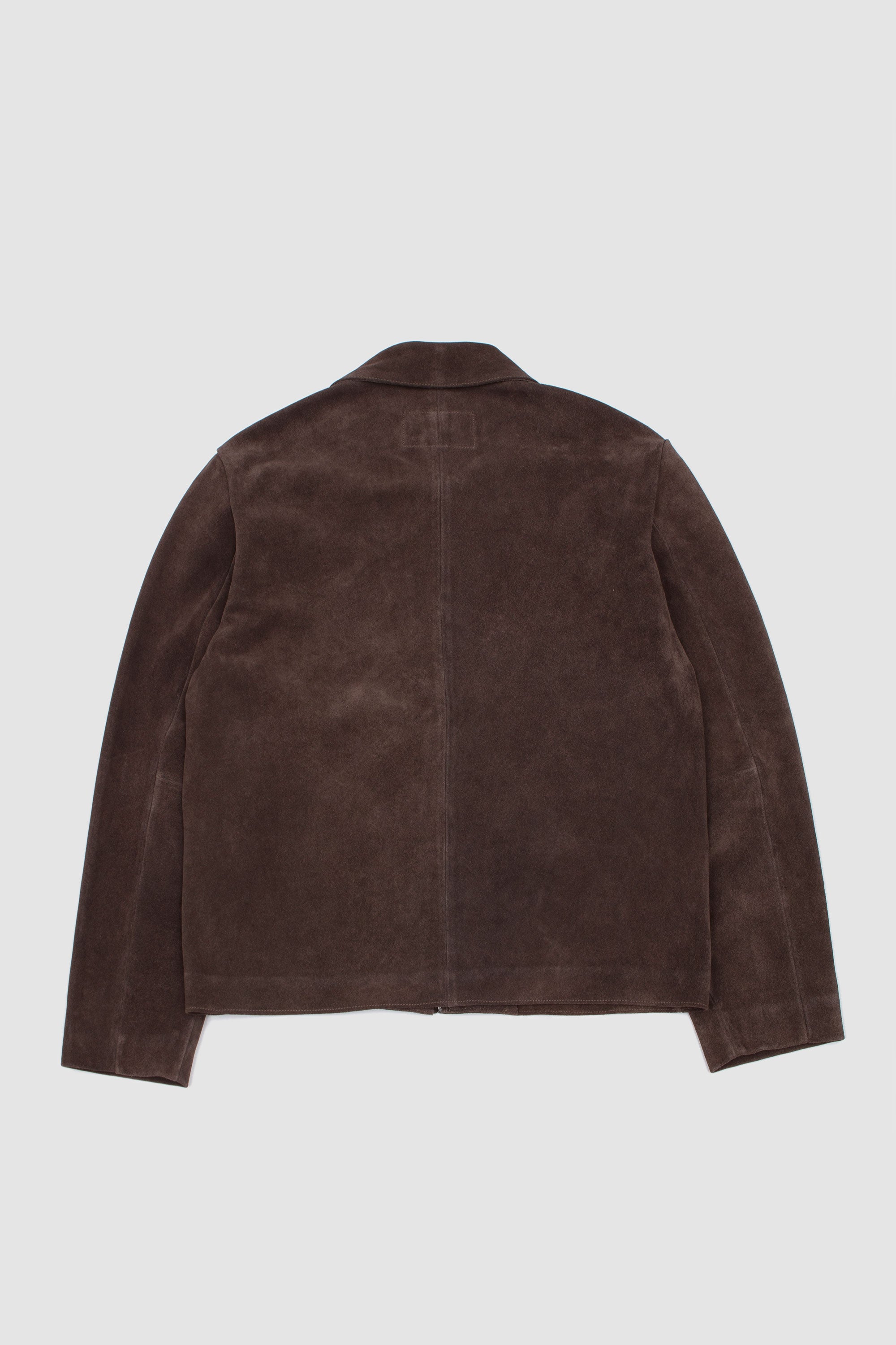 Officer Zip Jacket Suede Rock_4