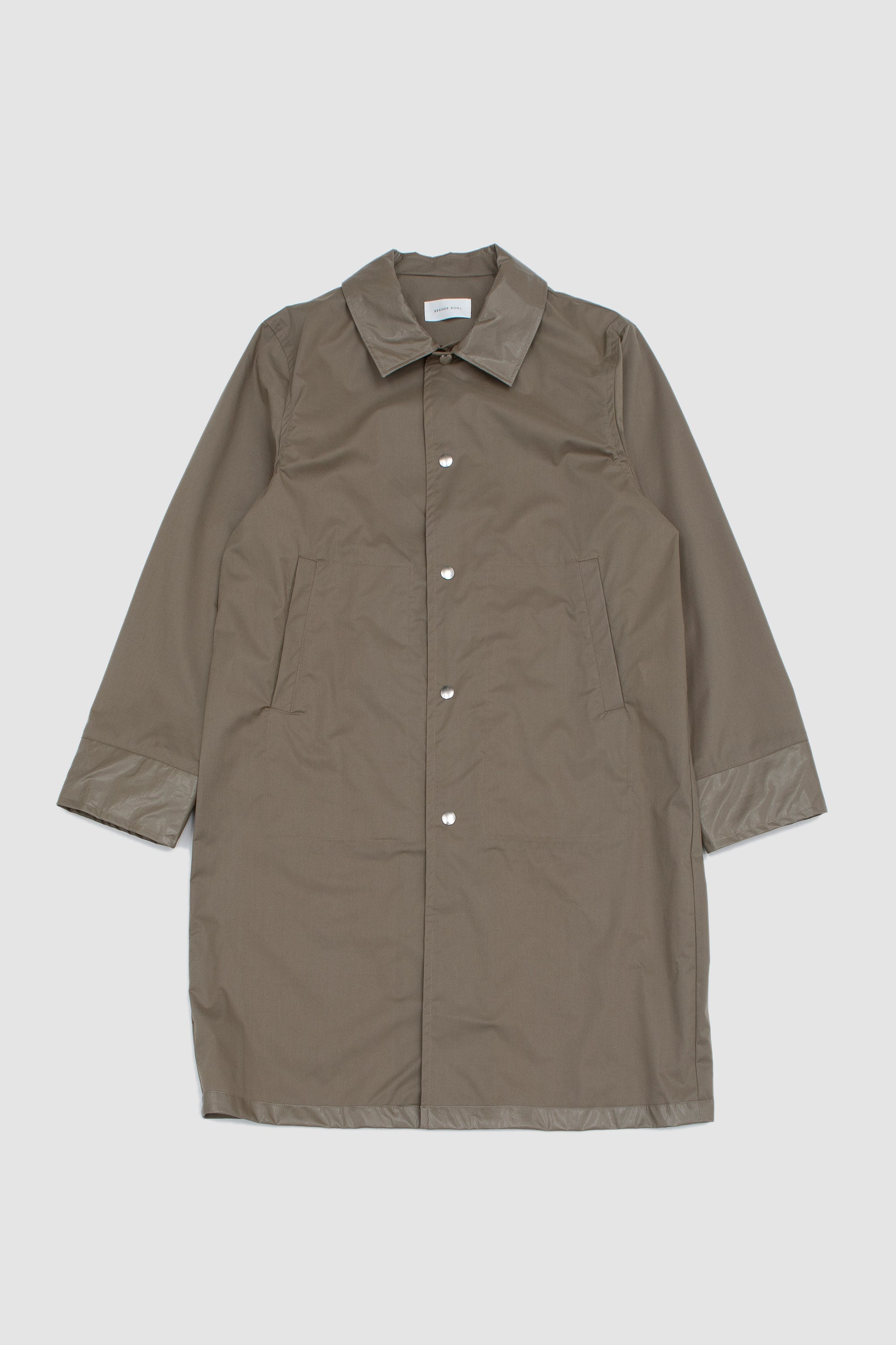 Raincoat Coated Dark Olive_5