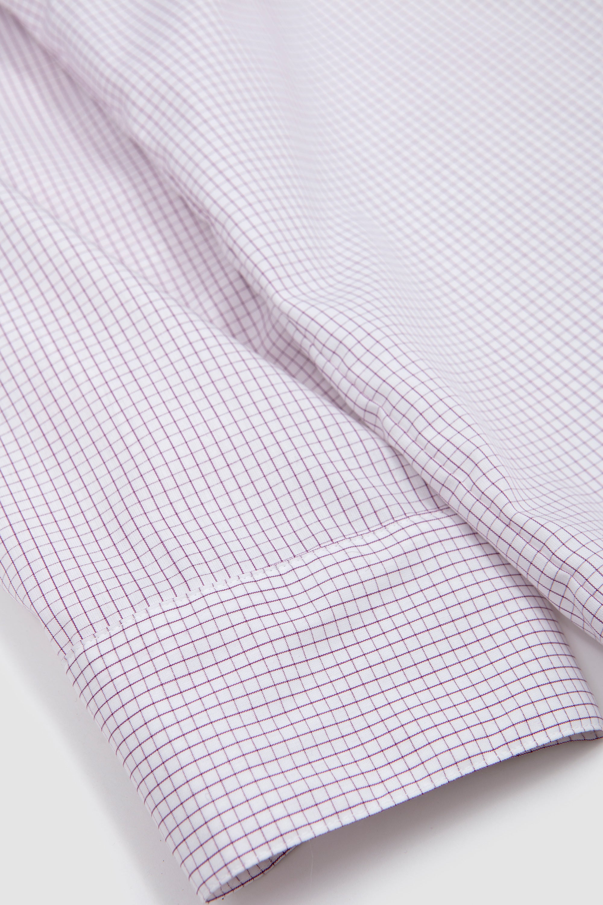 Sleepy Shirt Luxor Maroon Check