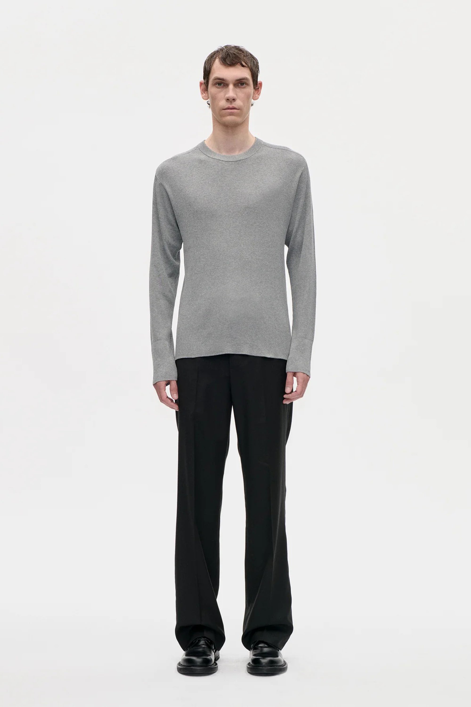 Torso Crew Silco Rib Grey