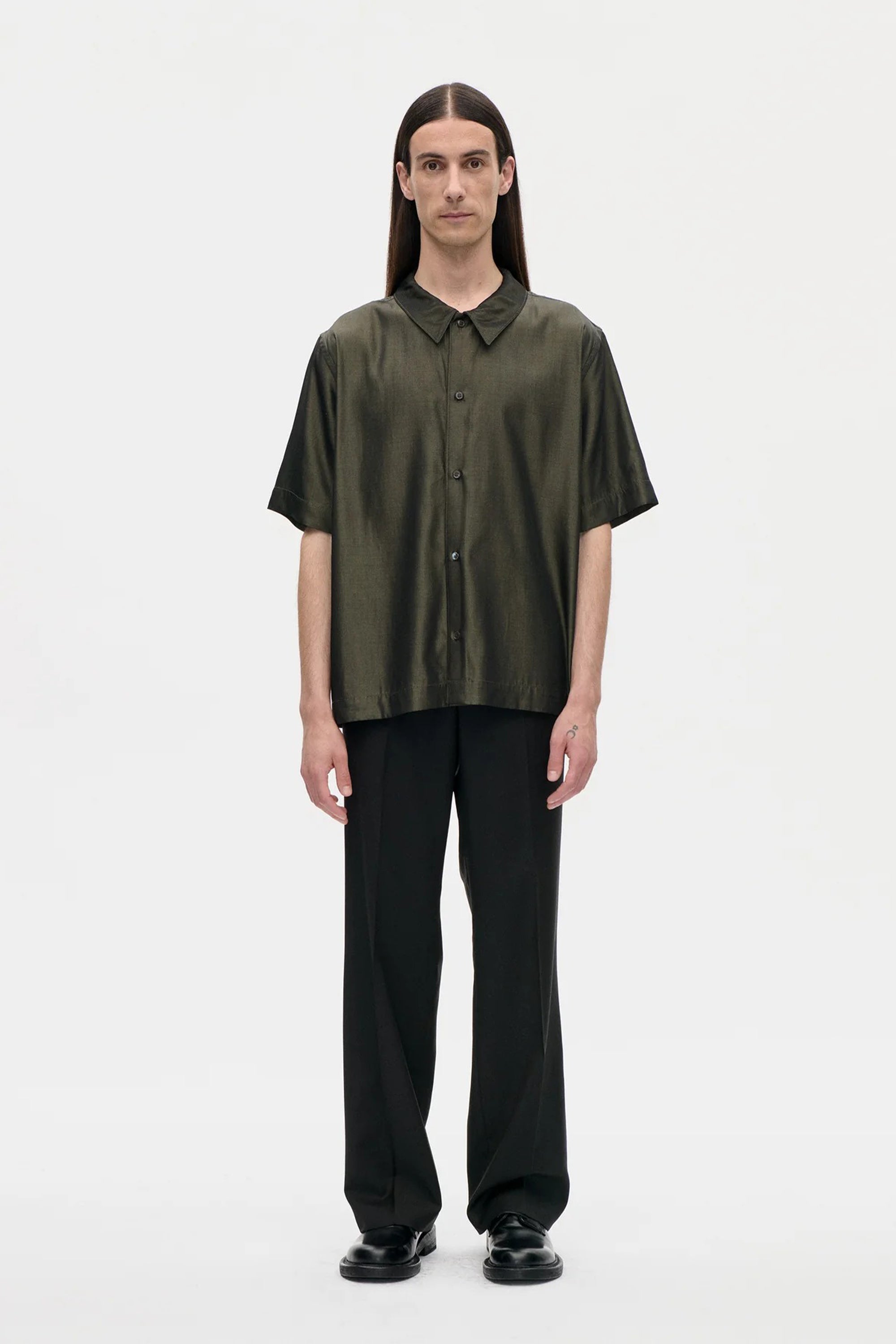 Wander Shirt Breeze Dark Olive_1