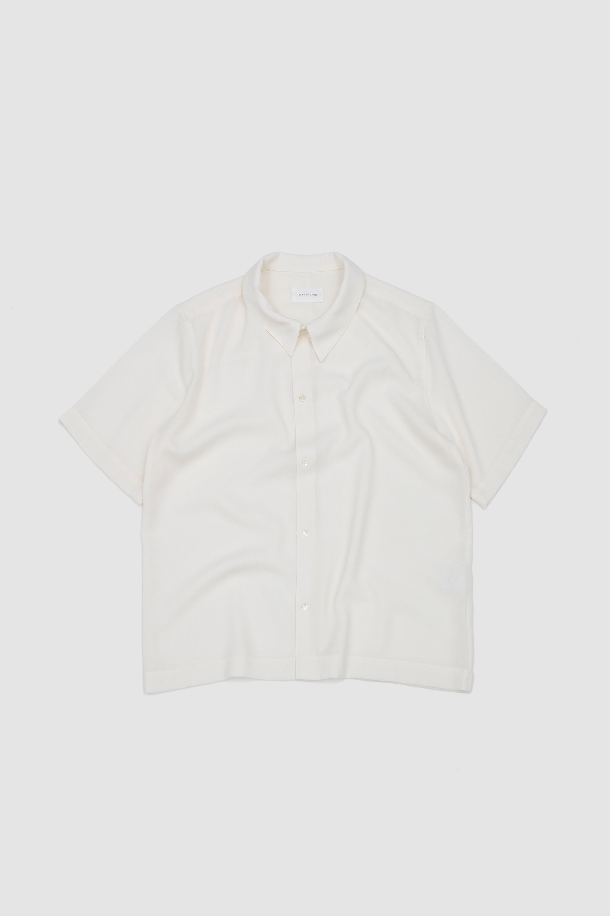 Wander Shirt Shimmer Wool Chalk