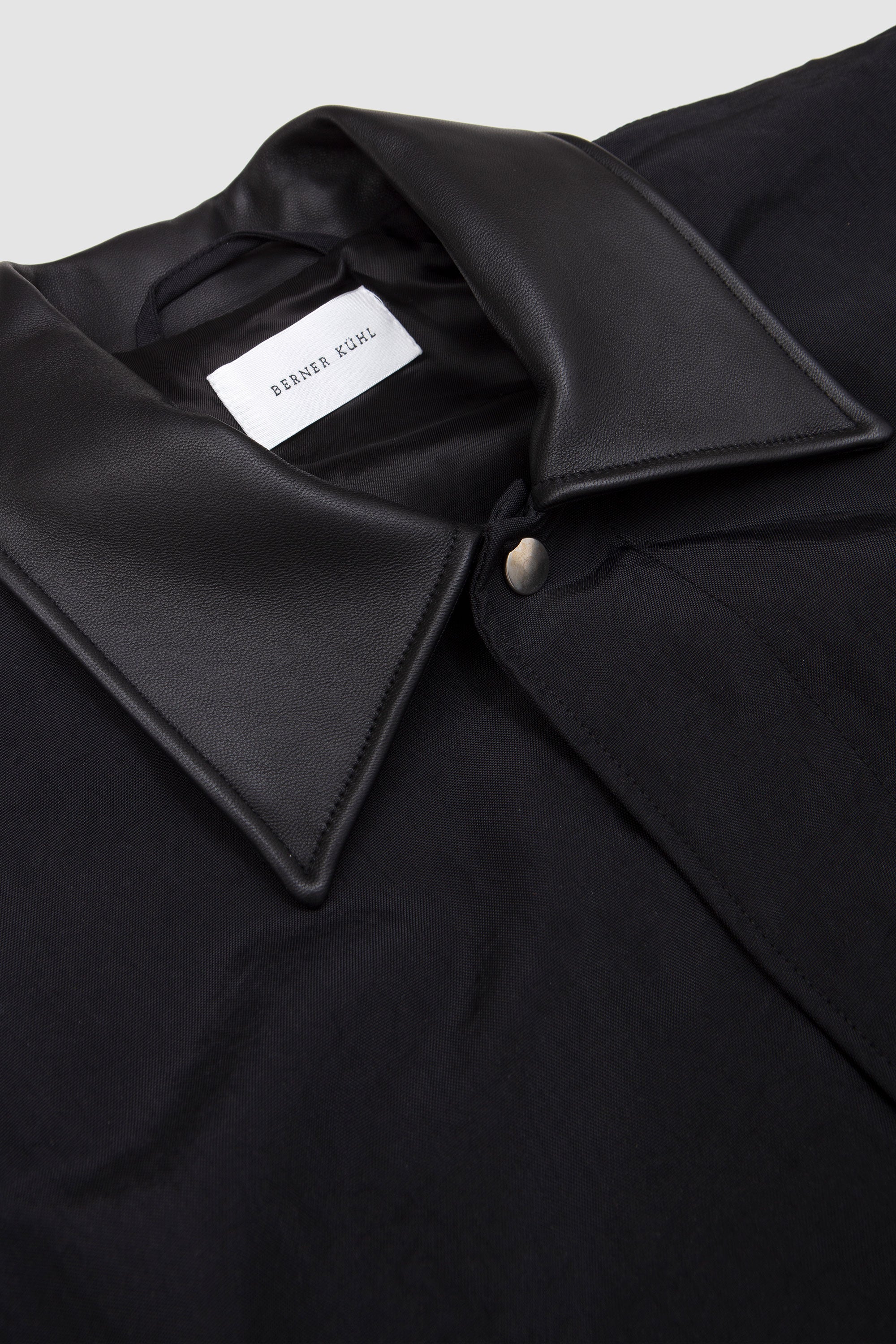 Zip Coat Cylinder Black