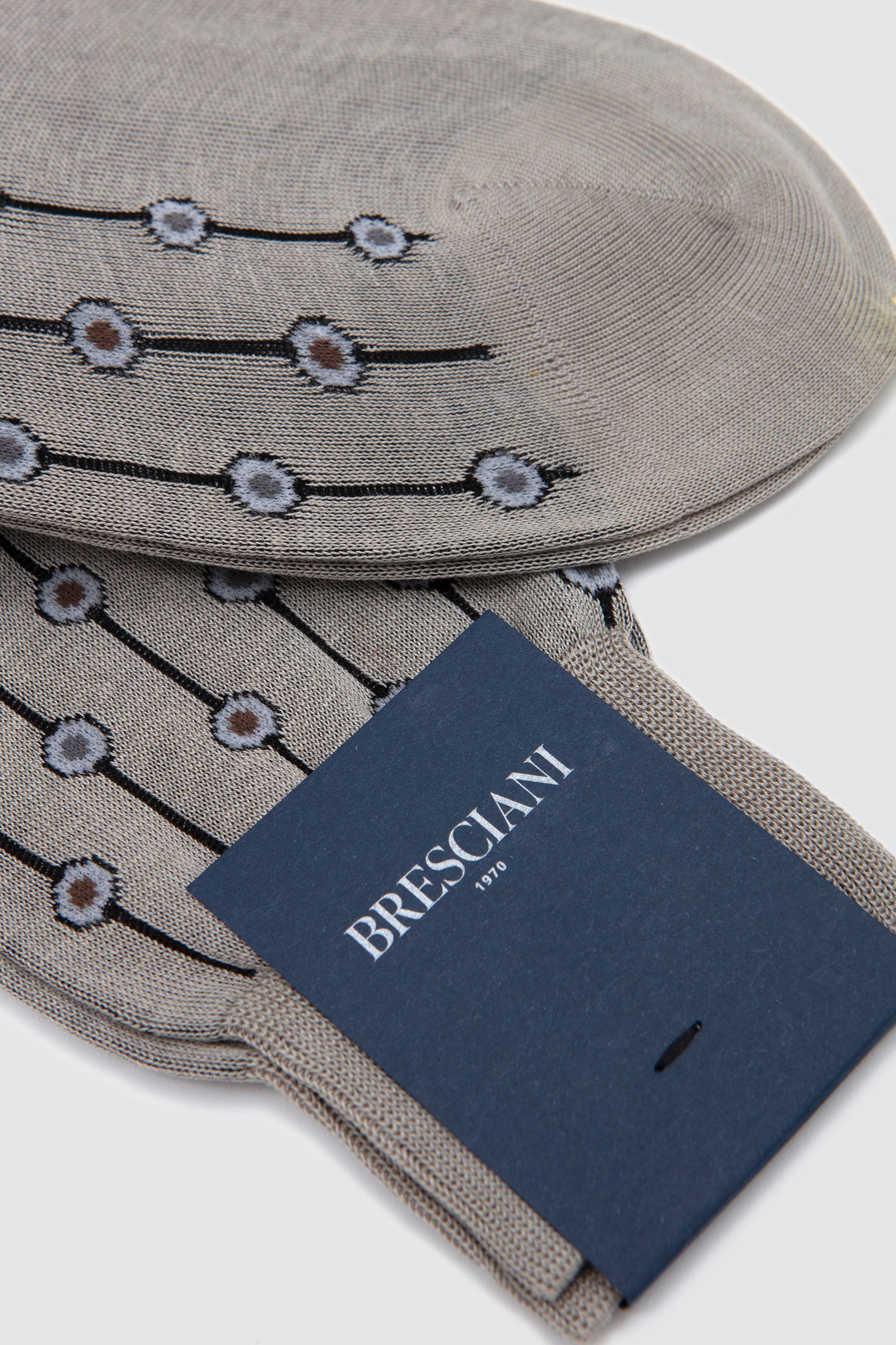 Cotton Socks Nero/ Bianco/ Medio/ Noce