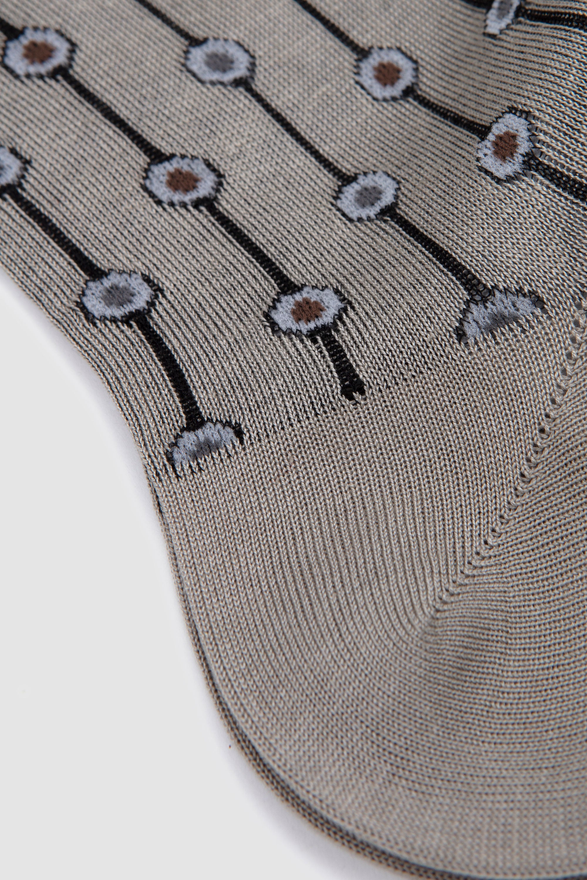 Cotton Socks Nero/ Bianco/ Medio/ Noce