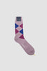 SPORTIVO STORE_Wool Blend Short Socks Cipria/ Reale/ Lava/ Ocra