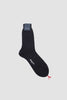 SPORTIVO STORE_Cotton Short Socks Navy/Arancio