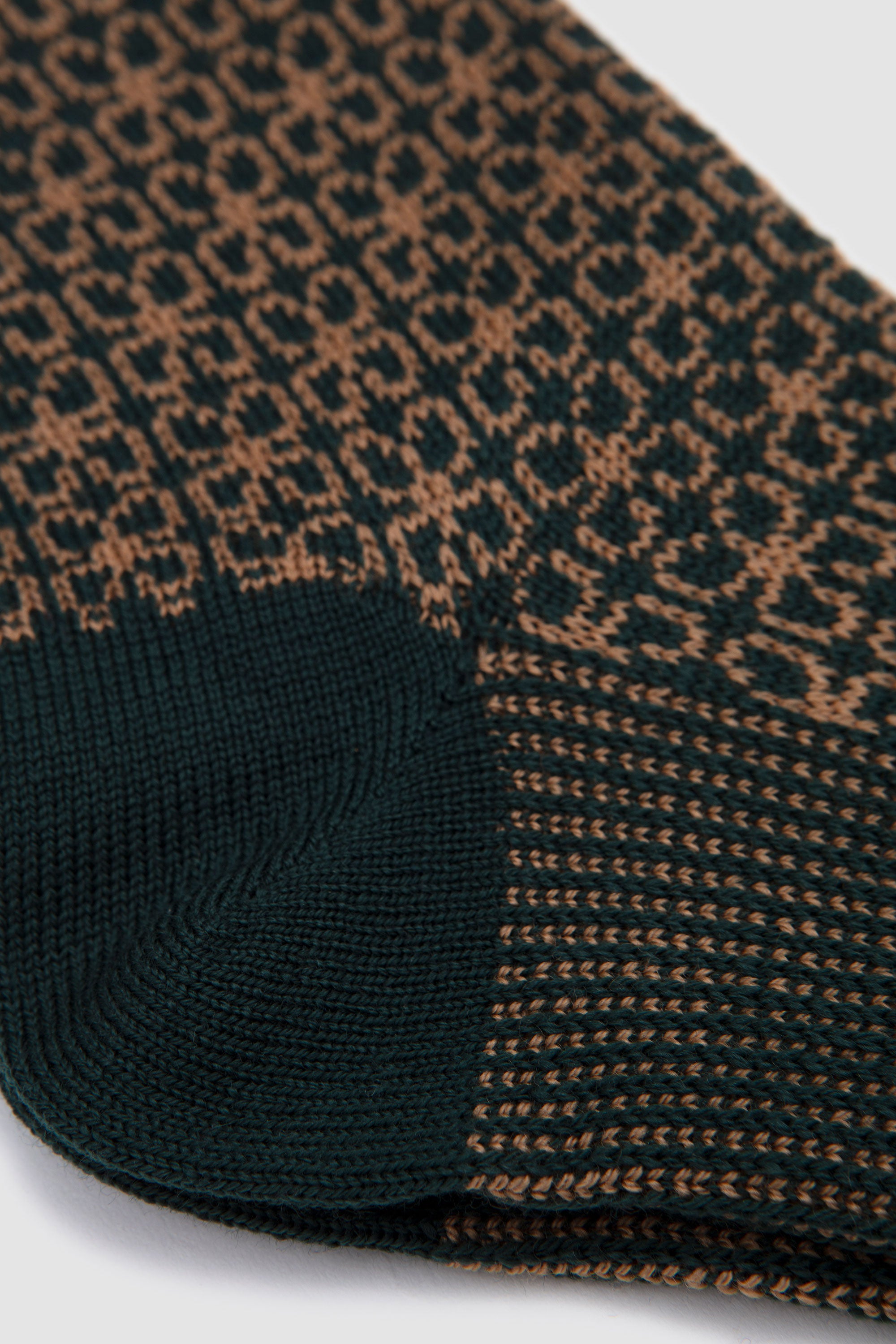 Wool Socks Verdone/ Camel