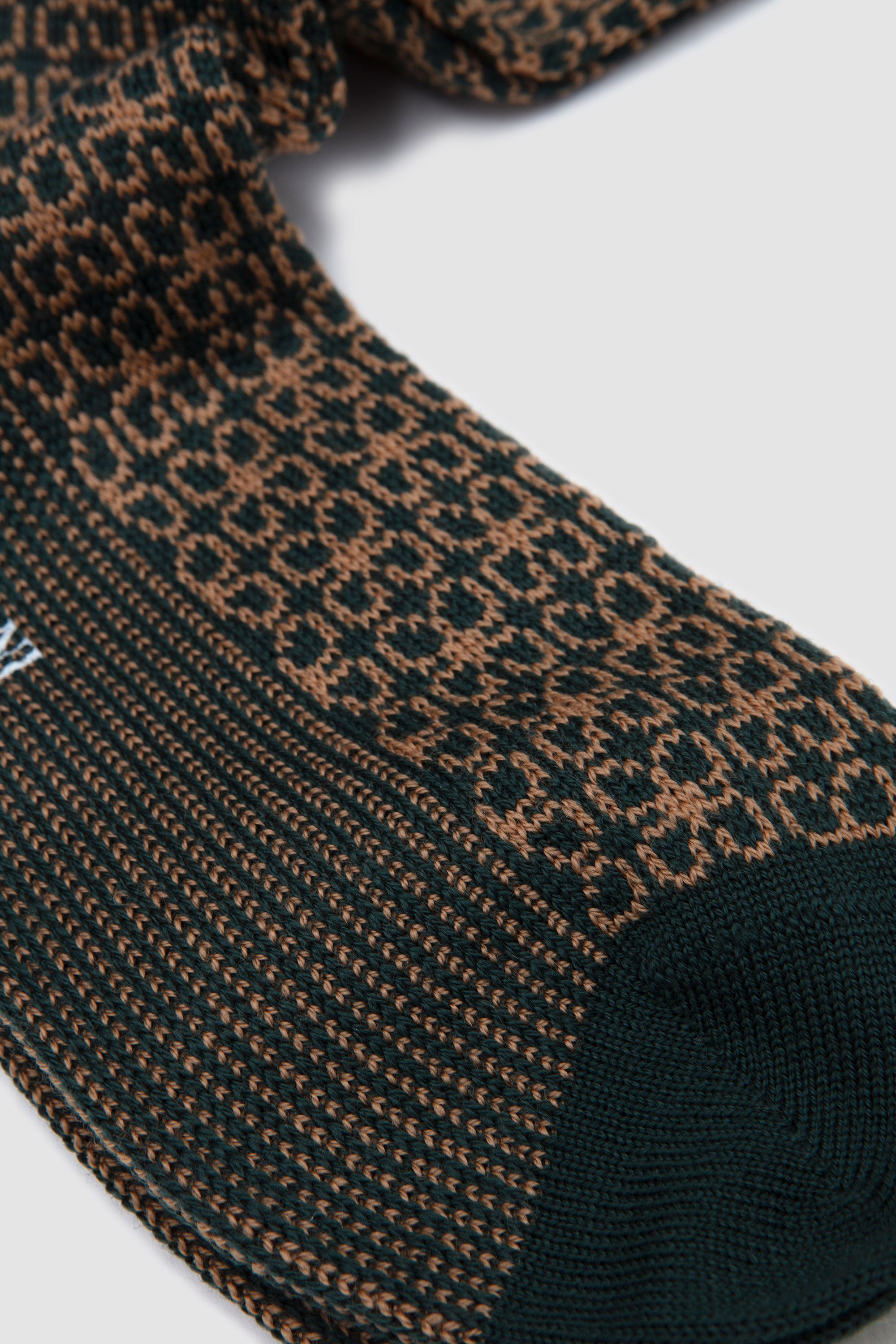 Wool Socks Verdone/ Camel_4