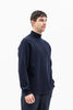 SPORTIVO STORE_Bruce Merino Cotton Milano Mock Neck Dark Navy_4