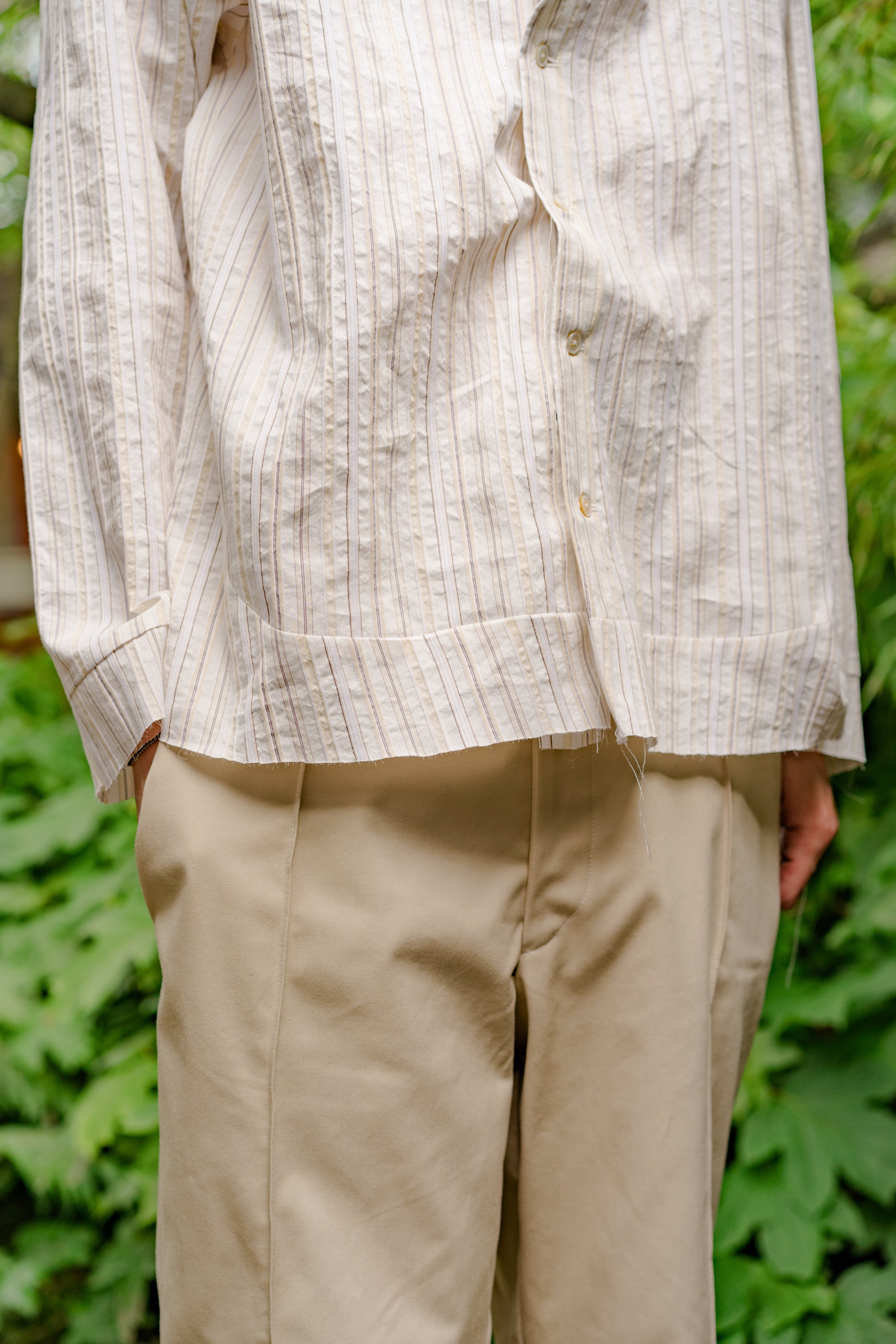 OFF-WHITE STRIPES NEW BASIC SHIRT