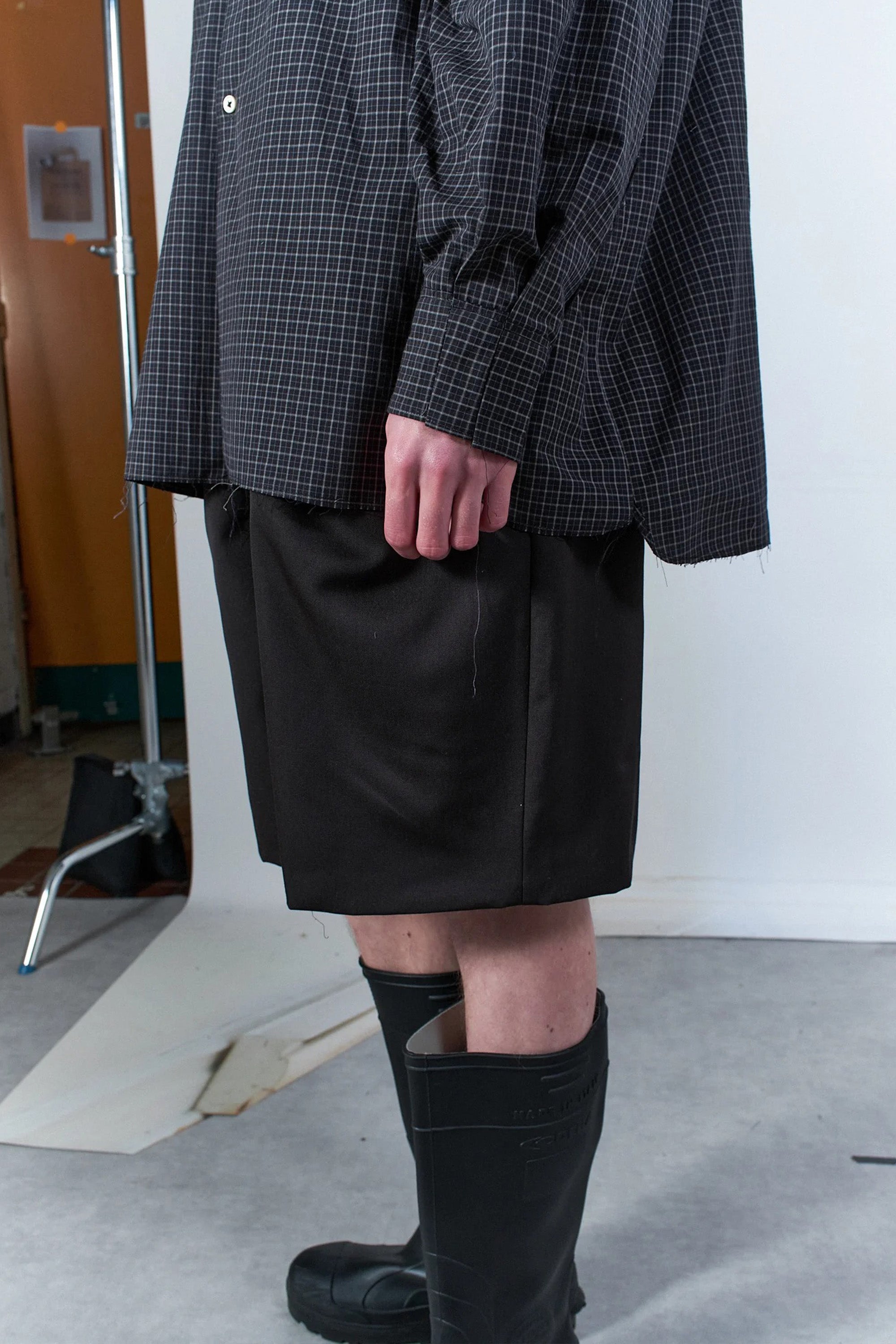 Big Shirt Black Check_5