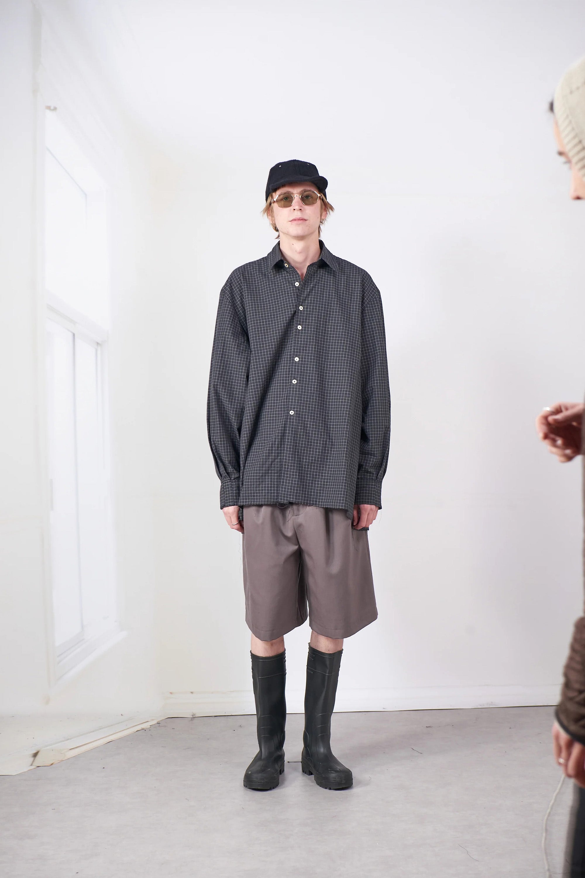 Big Shirt Black Check_1