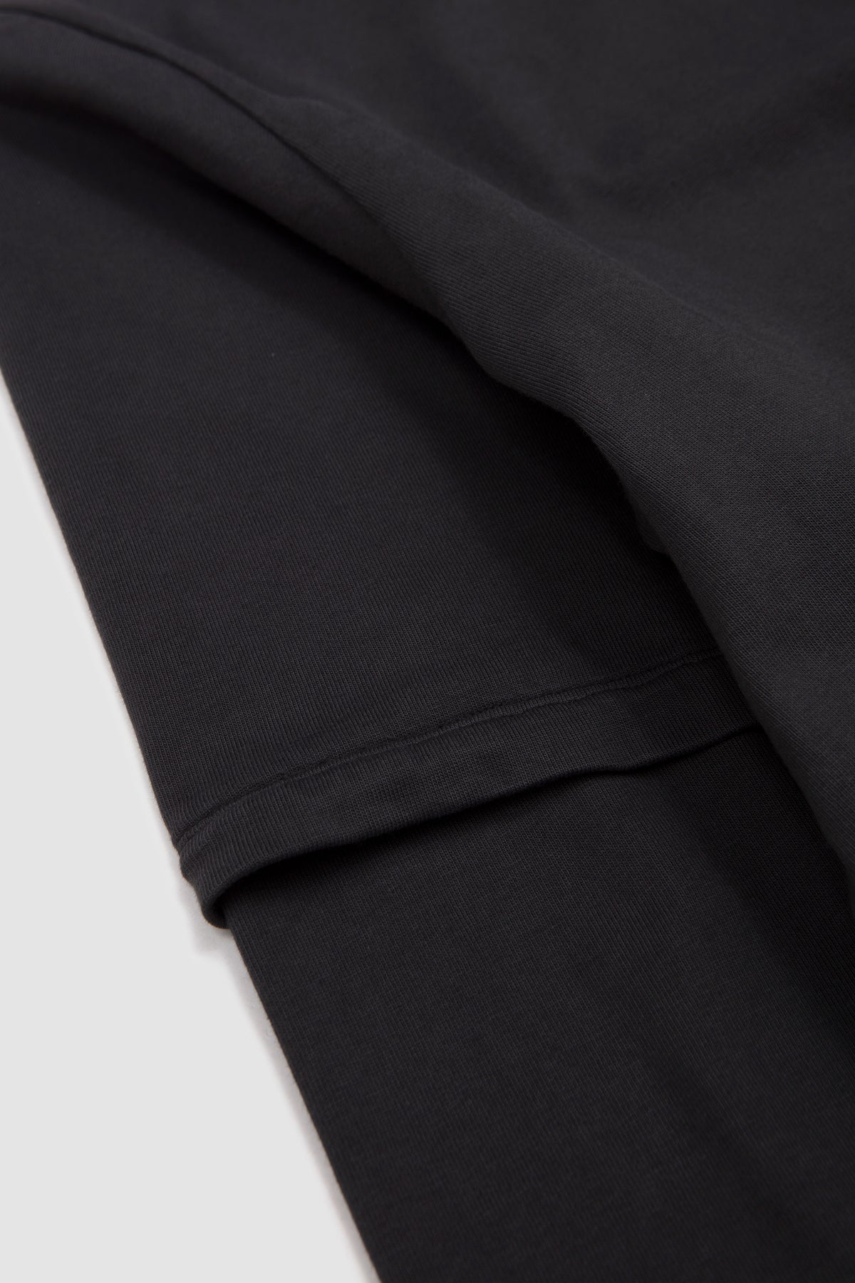 Big Tee Double Sleeve Dark Grey