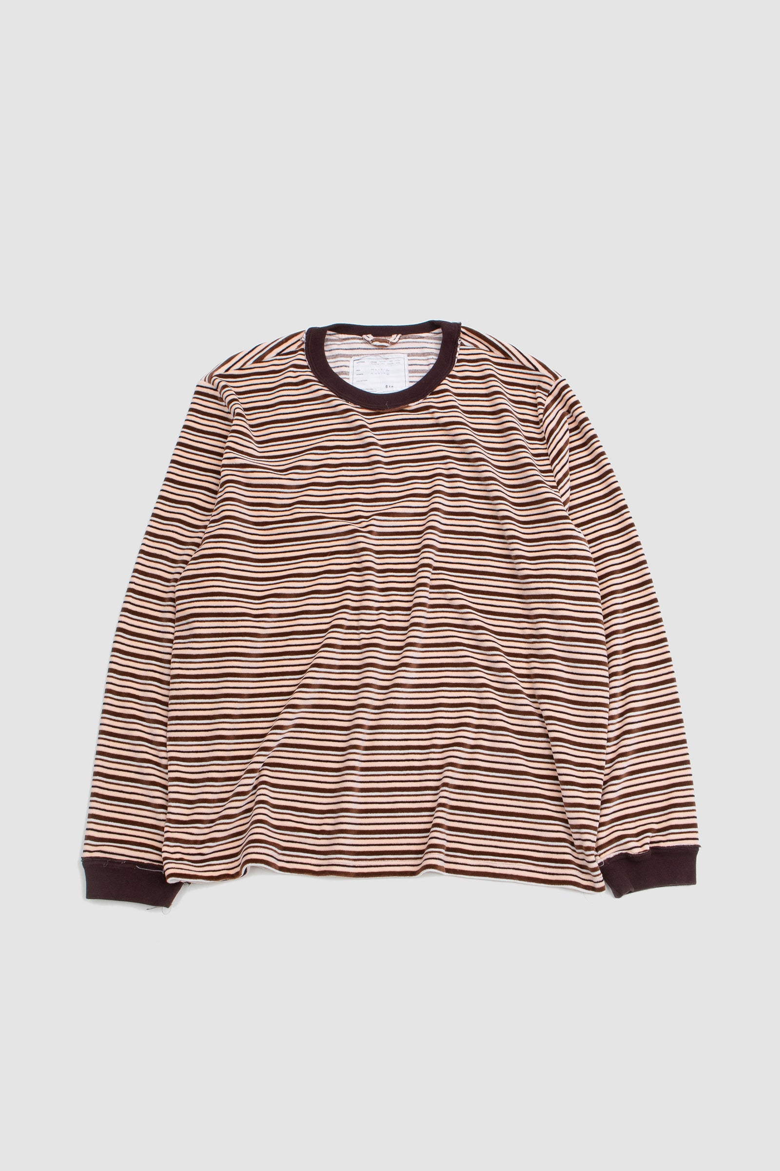 Camiel Fortgens - Striped Polo Velvet - Brown