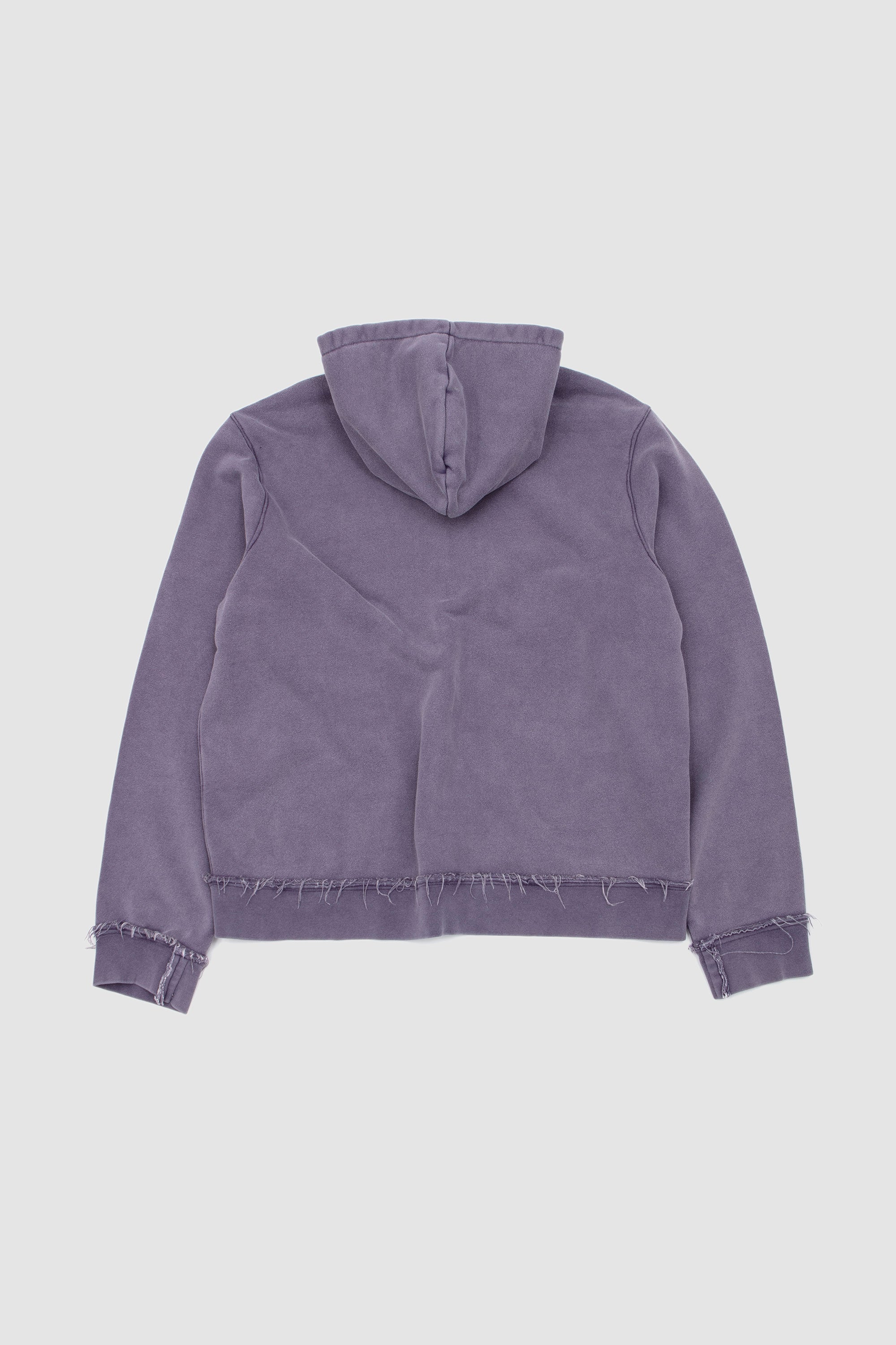 Fitted Zip Hoodie Dark Purple_4