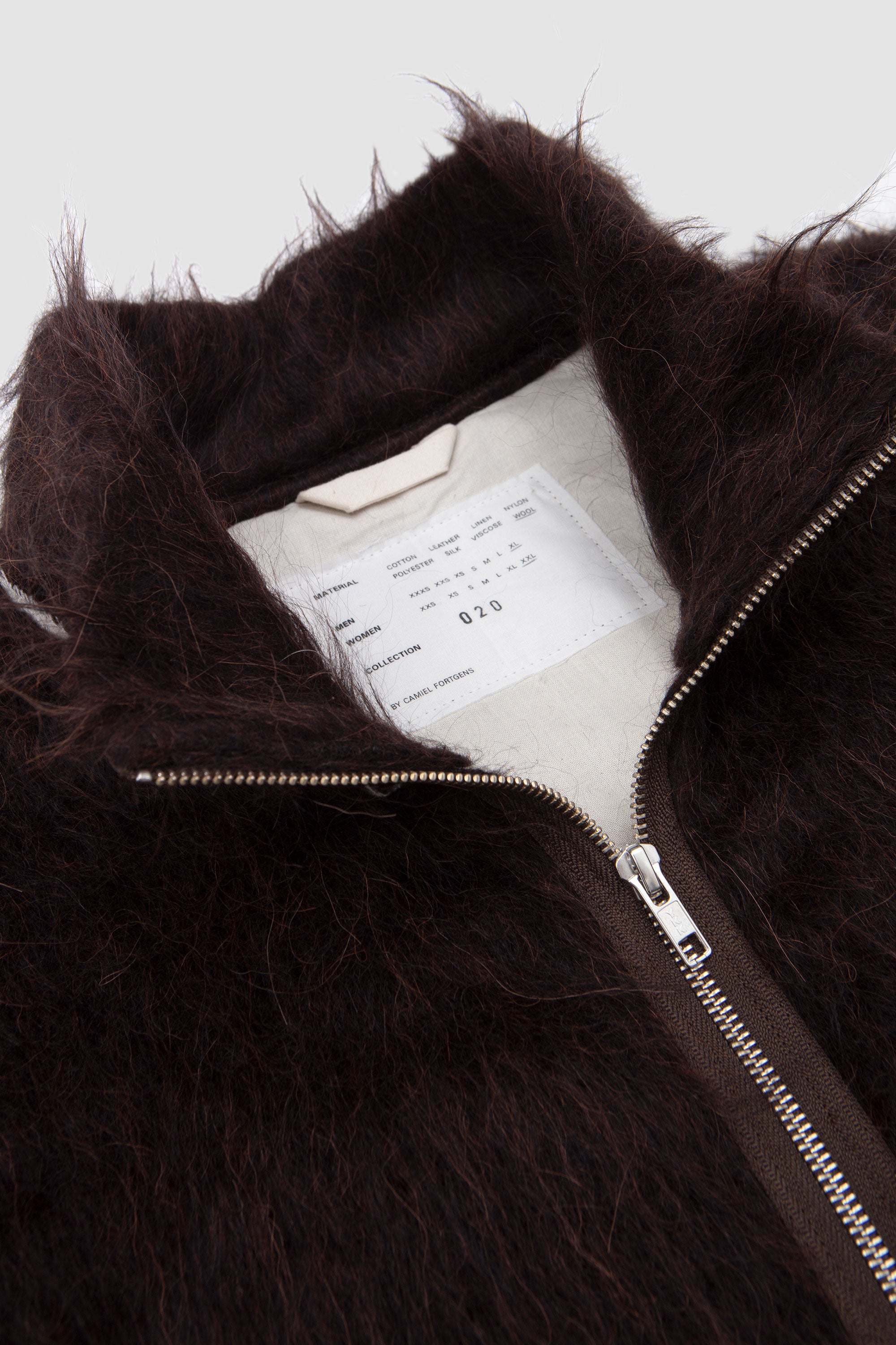 Fleece Anorak Hairy Brown_2