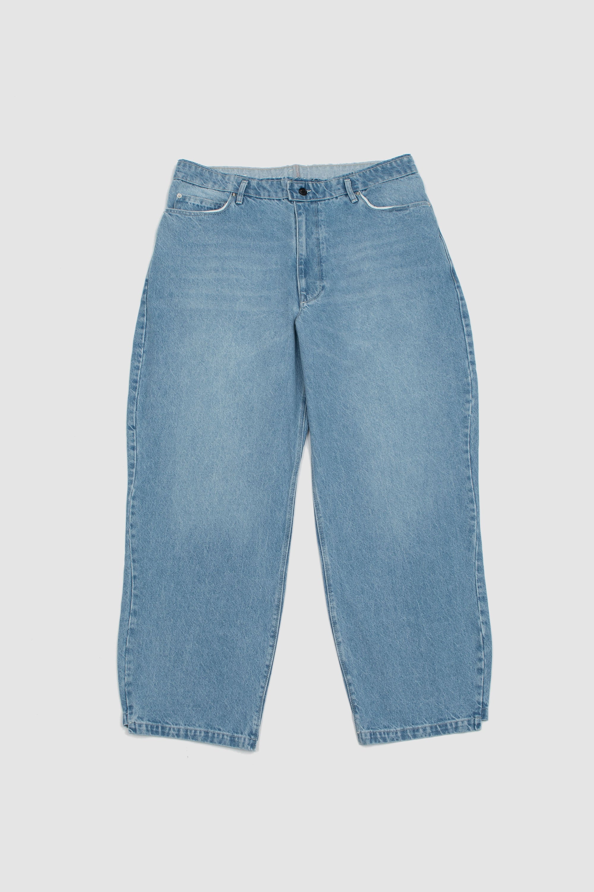 Jeans Washed Denim Light Blue