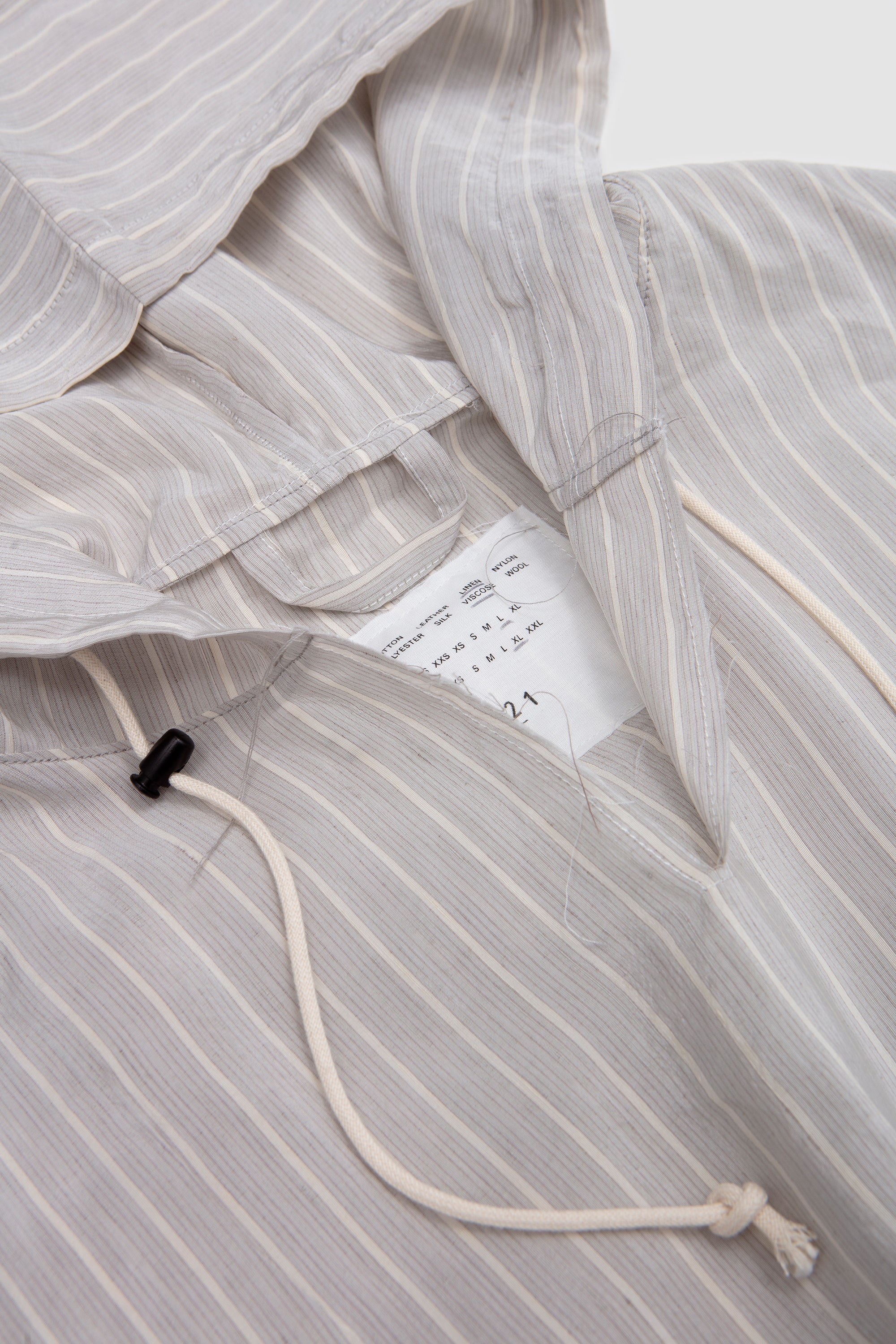 Overhead Jacket Grey/ White Stripe_9