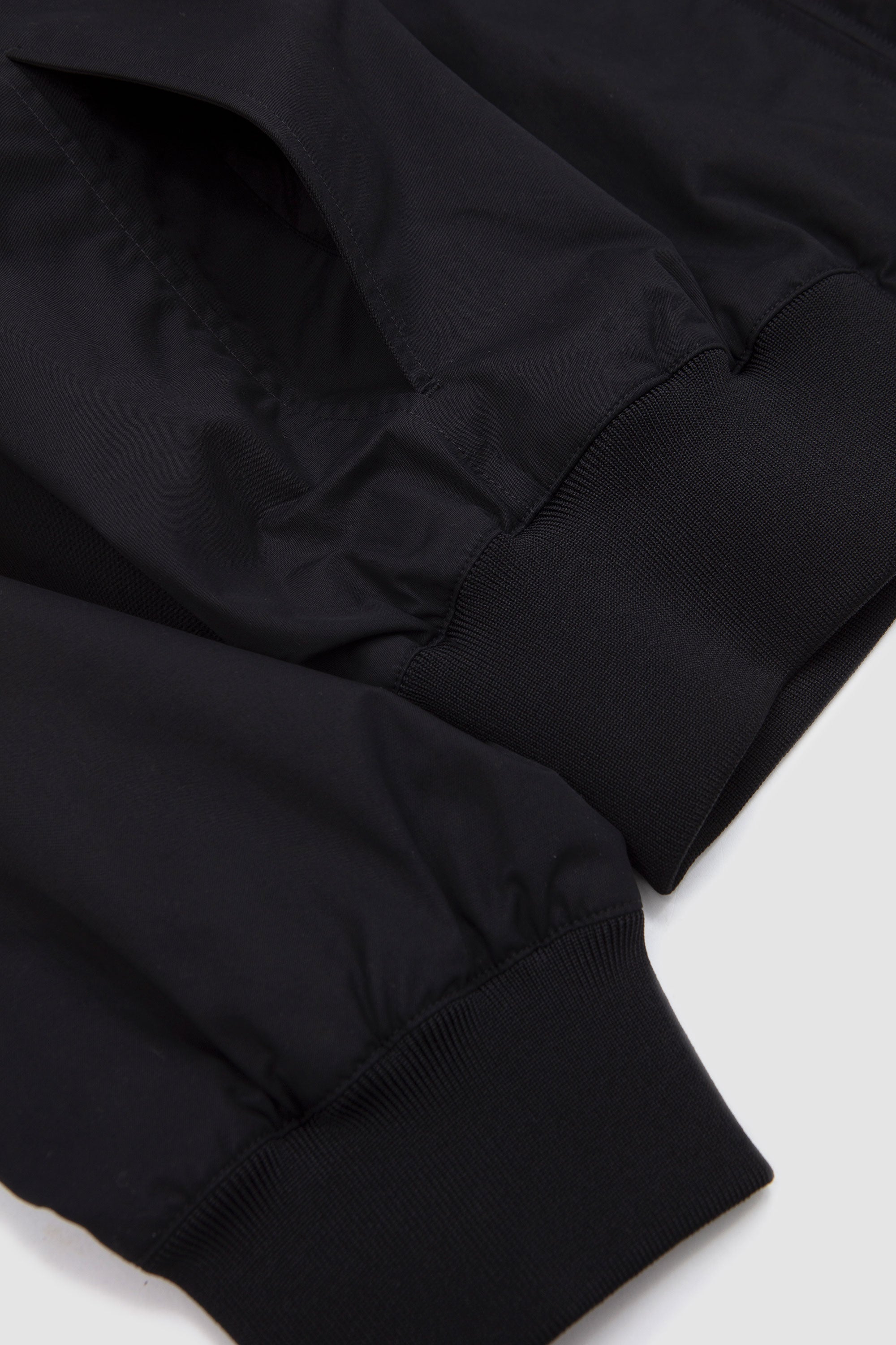 Puffed Simple Jacket Black_3