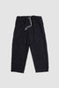 SPORTIVO STORE_Simple Pants Wrinkled Twill Black_2