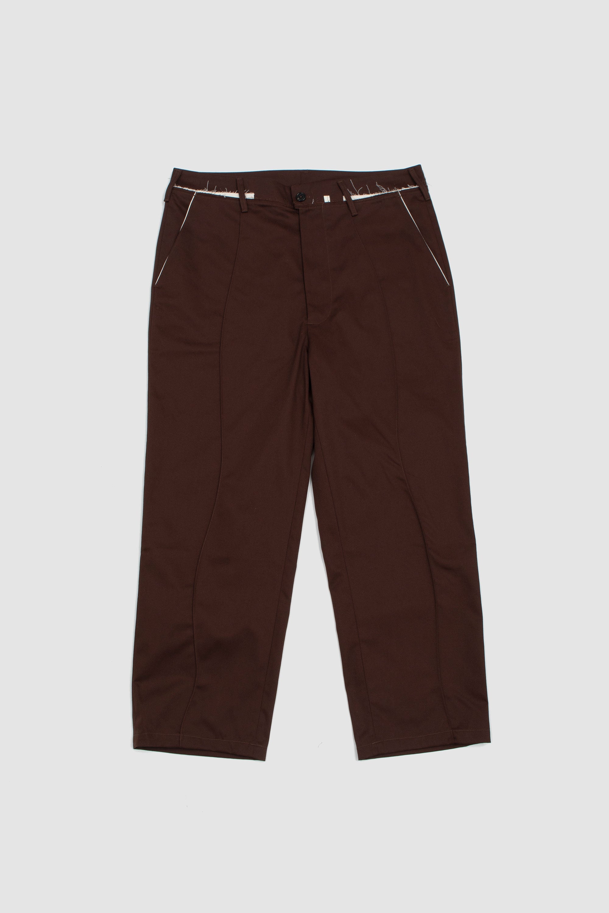 Slack Pants Brown