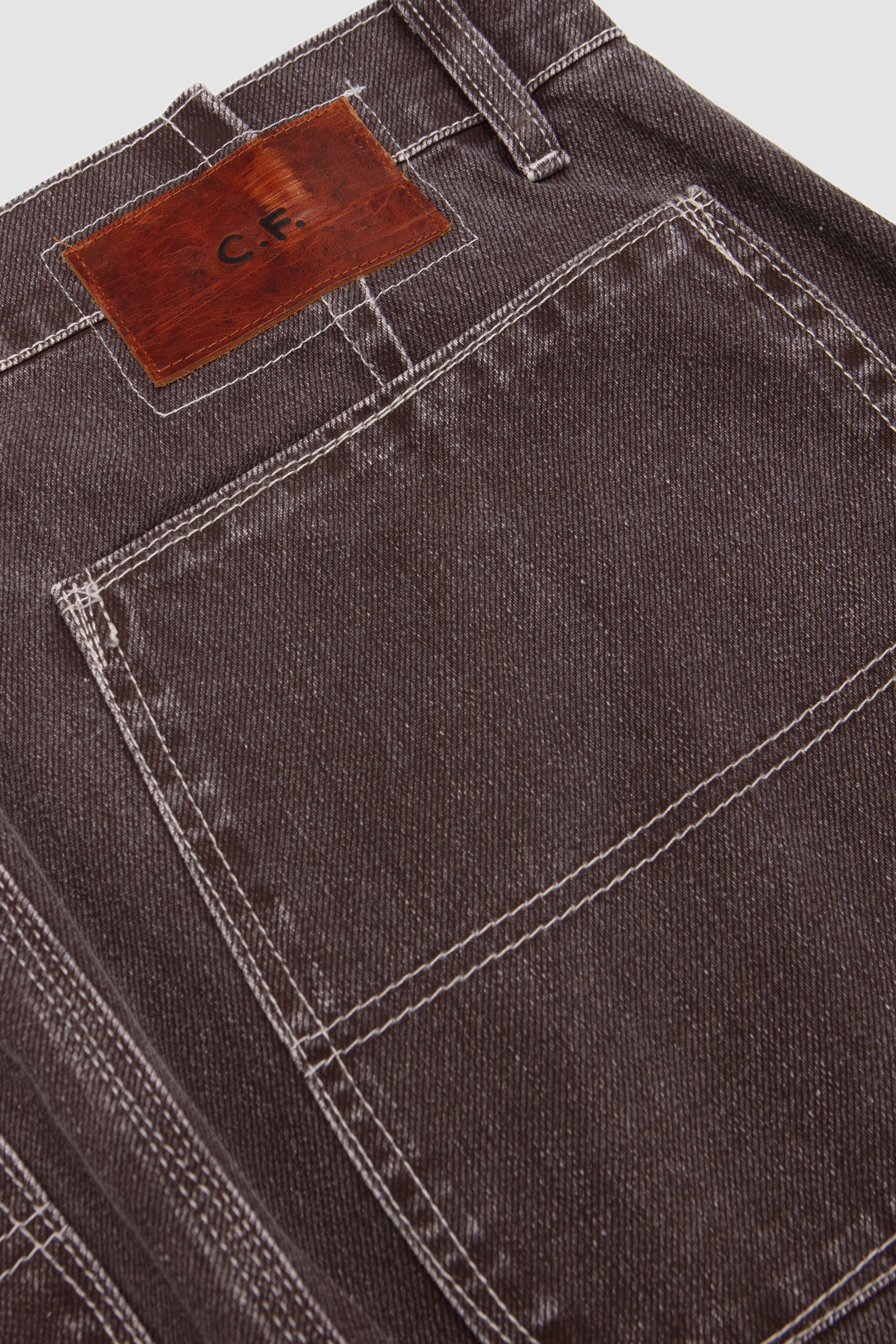 Straight Jeans Brown_3
