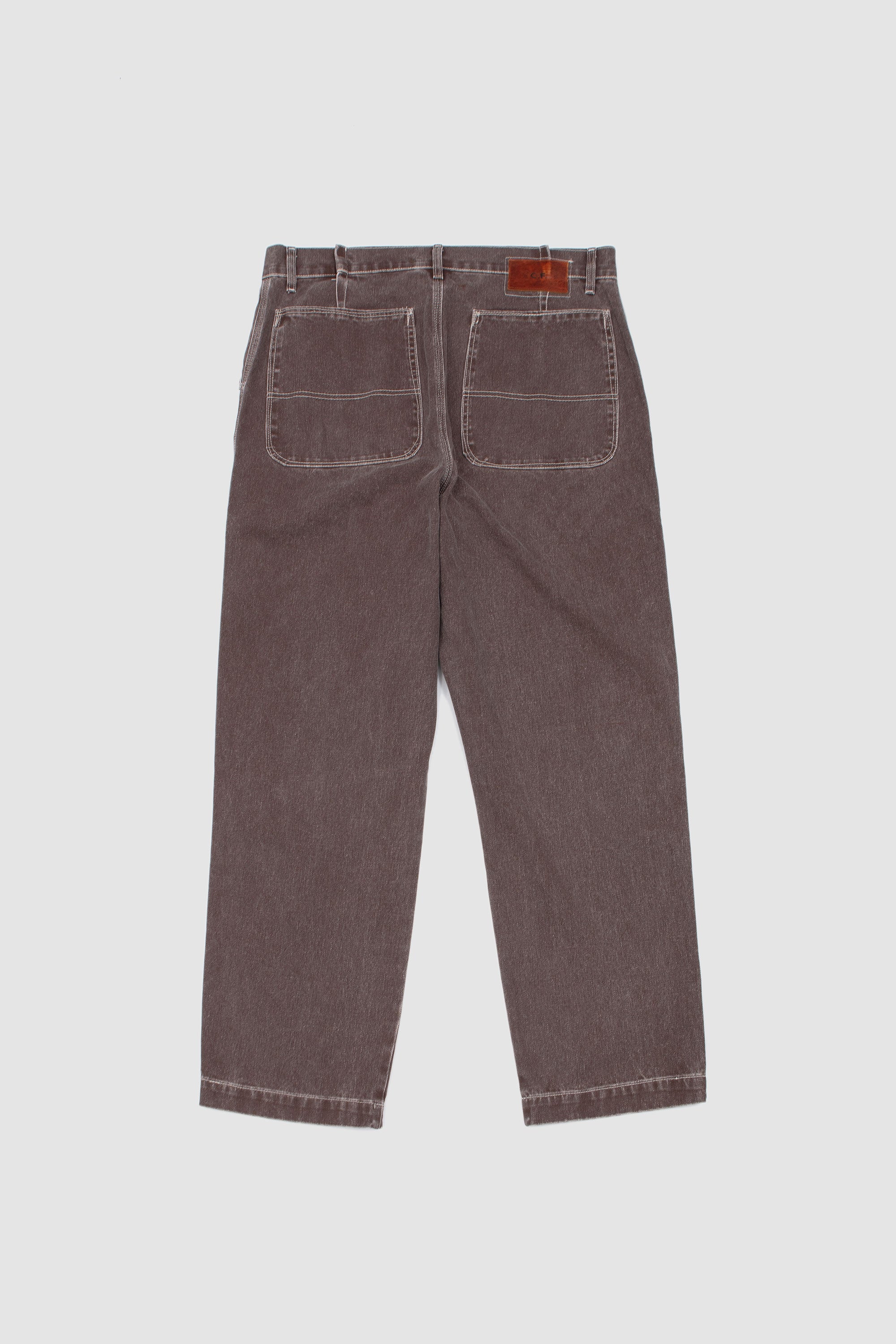 Straight Jeans Brown_4