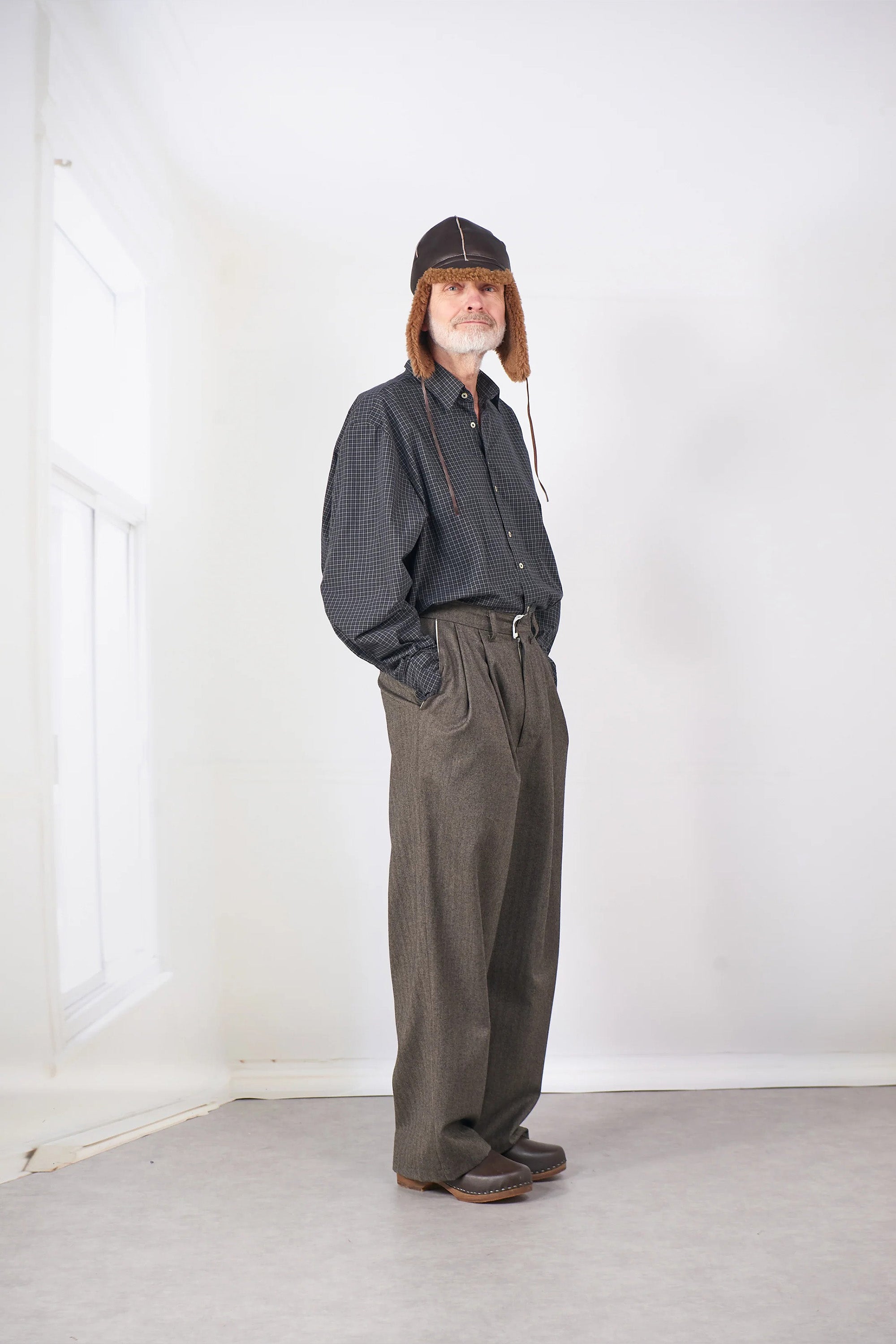 Suit Pant Herringbone