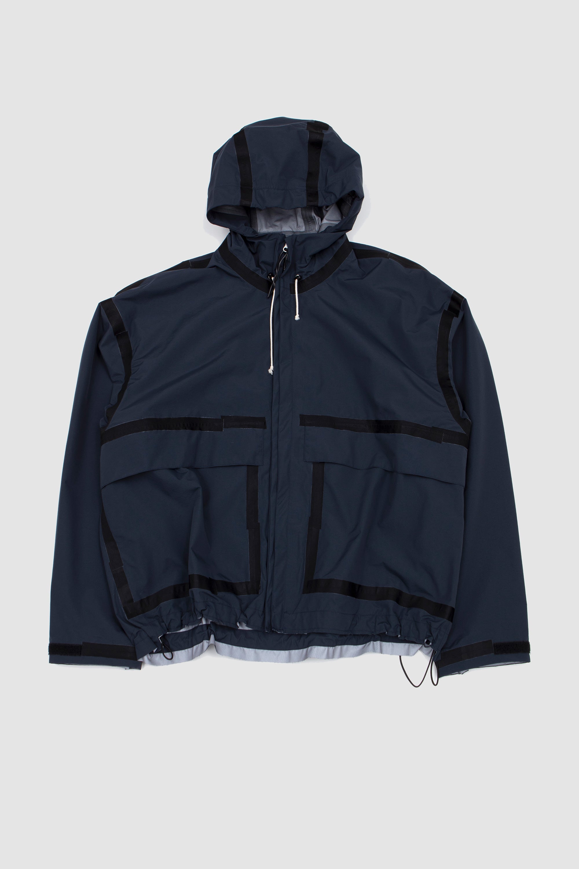 Taped Outdoor Jacket Navy