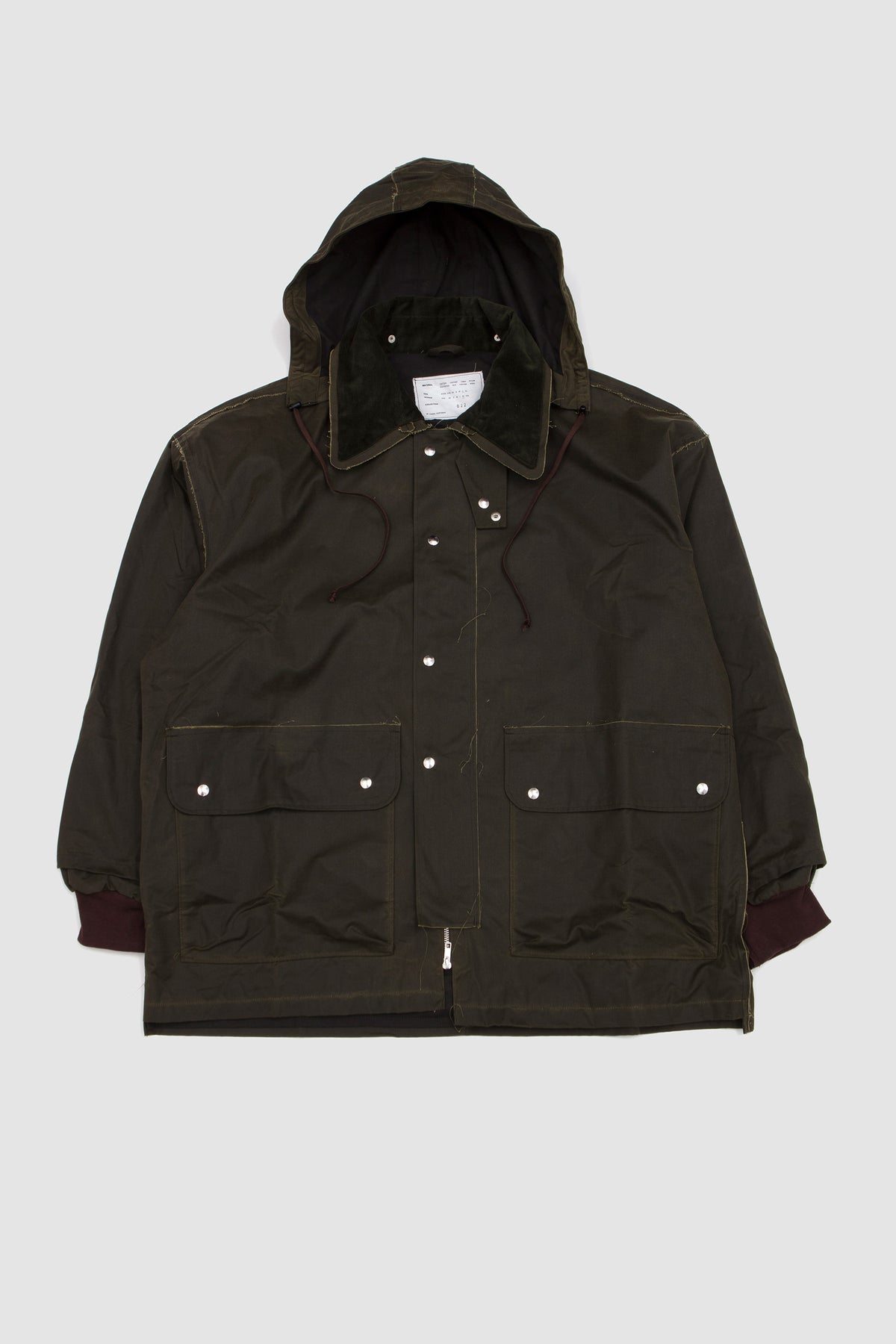 Waxed Outdoor Jacket Green