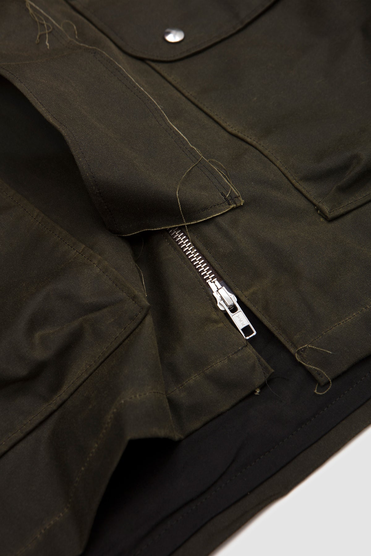 Waxed Outdoor Jacket Green