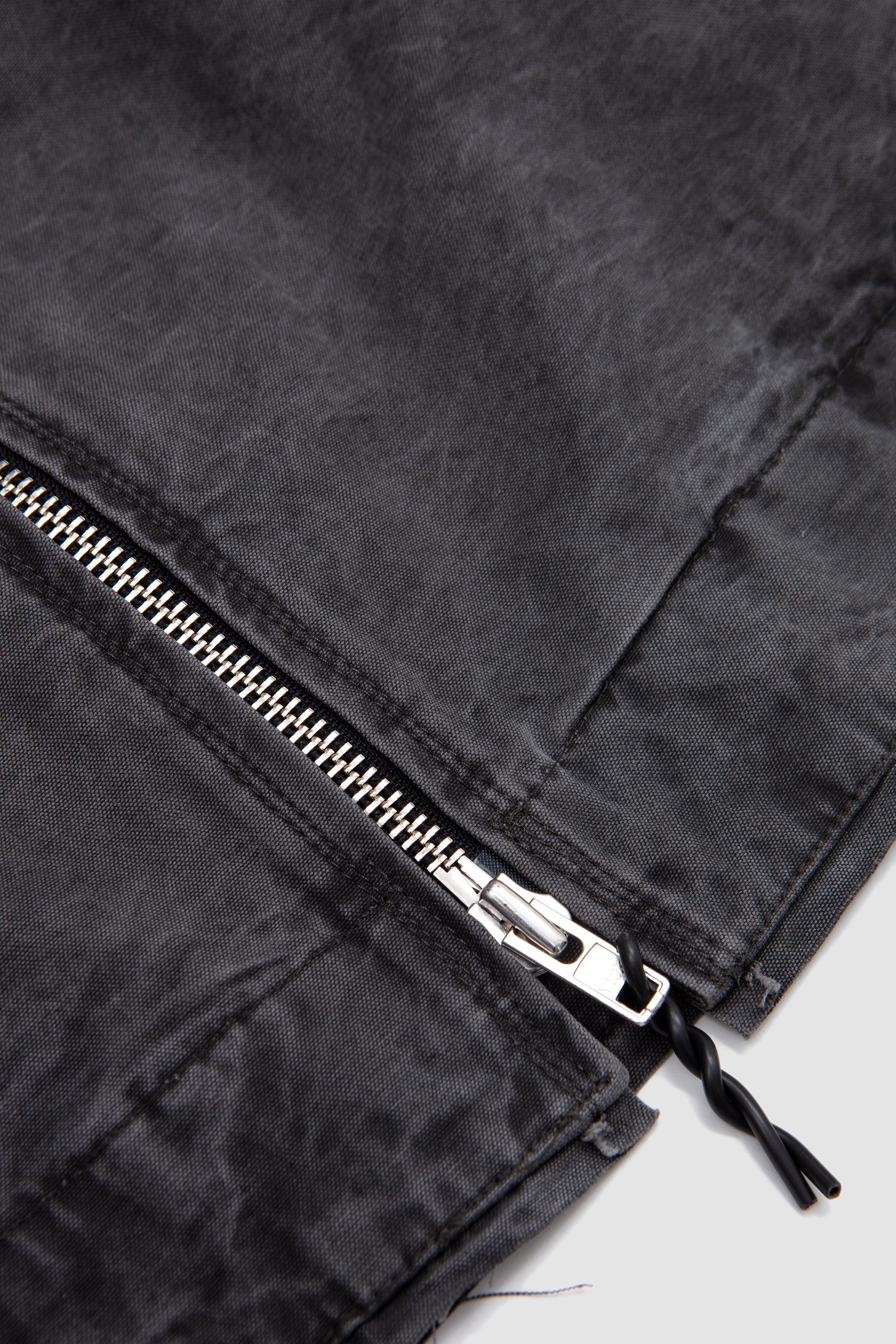 Worker Jacket  Black Vintage Wash
