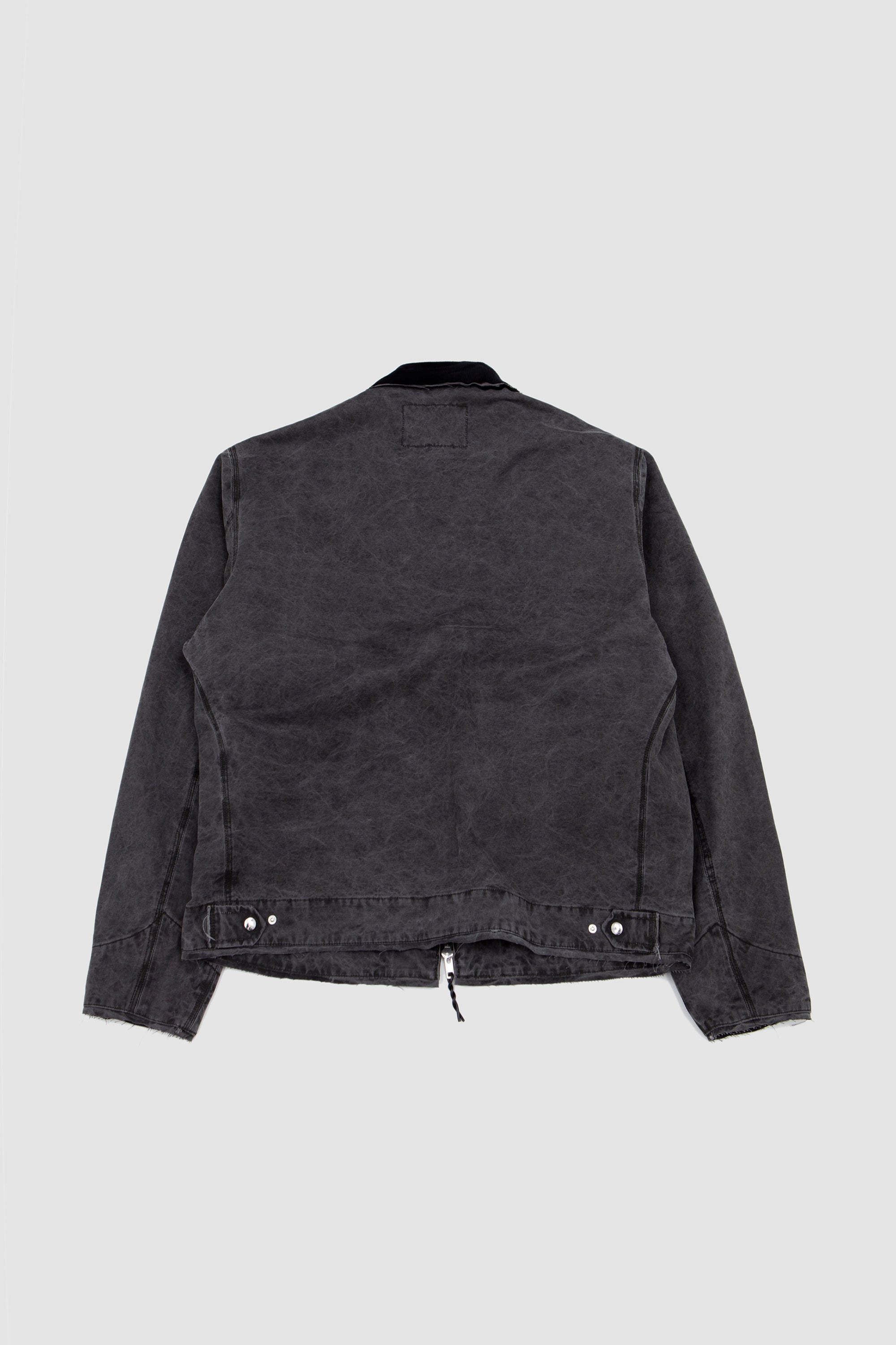 Worker Jacket  Black Vintage Wash_4