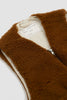 SPORTIVO STORE_Zip Vest Wool Fleece Brown_3