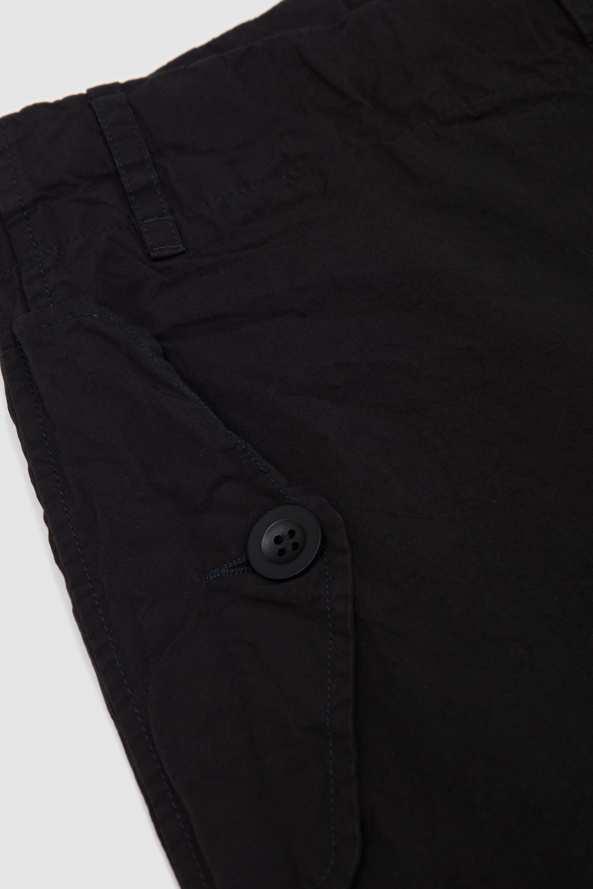 Abel Pant Paper Cot Pitch Black