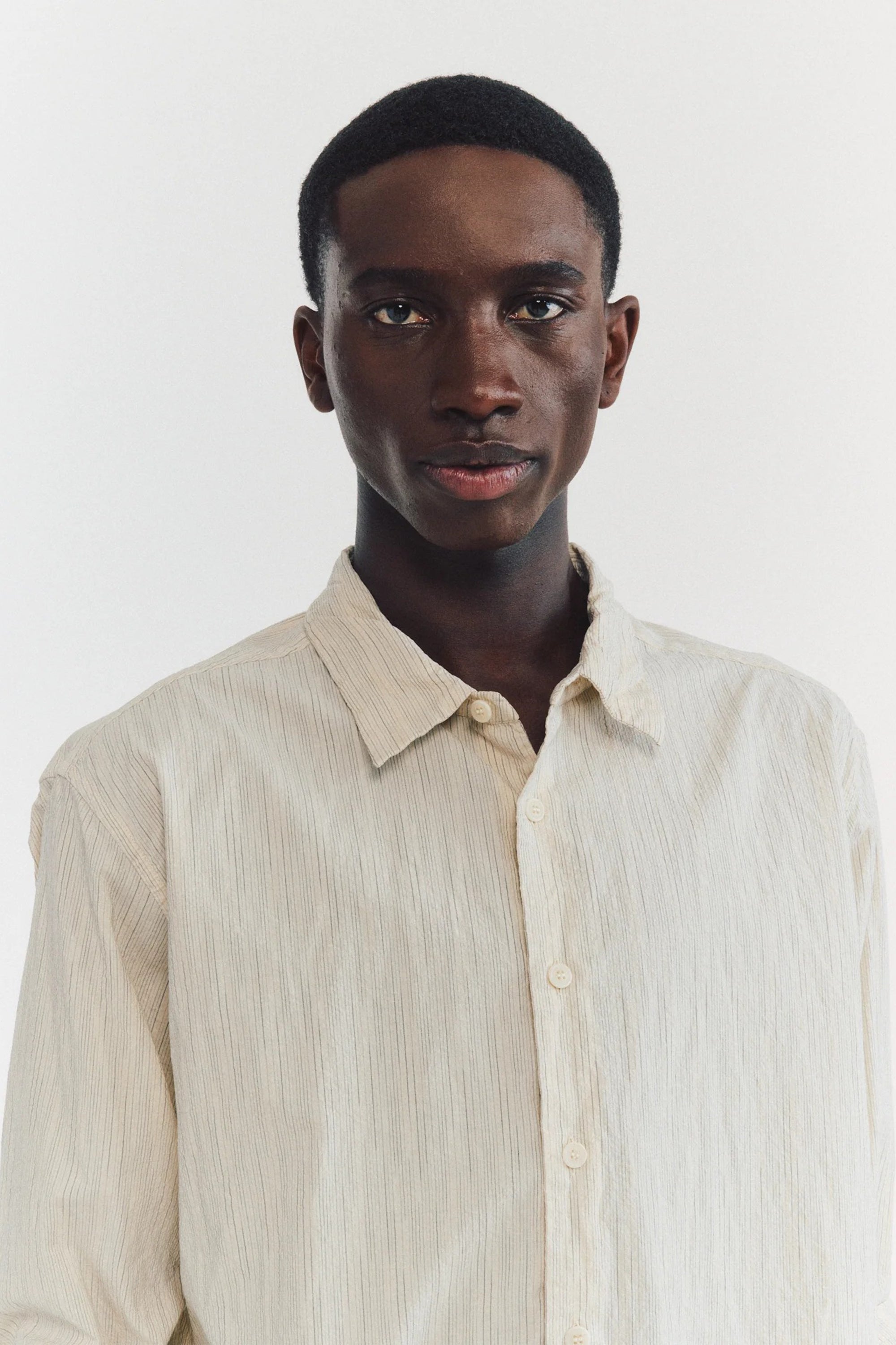 Fabiano Shirt Nat Stripe_5