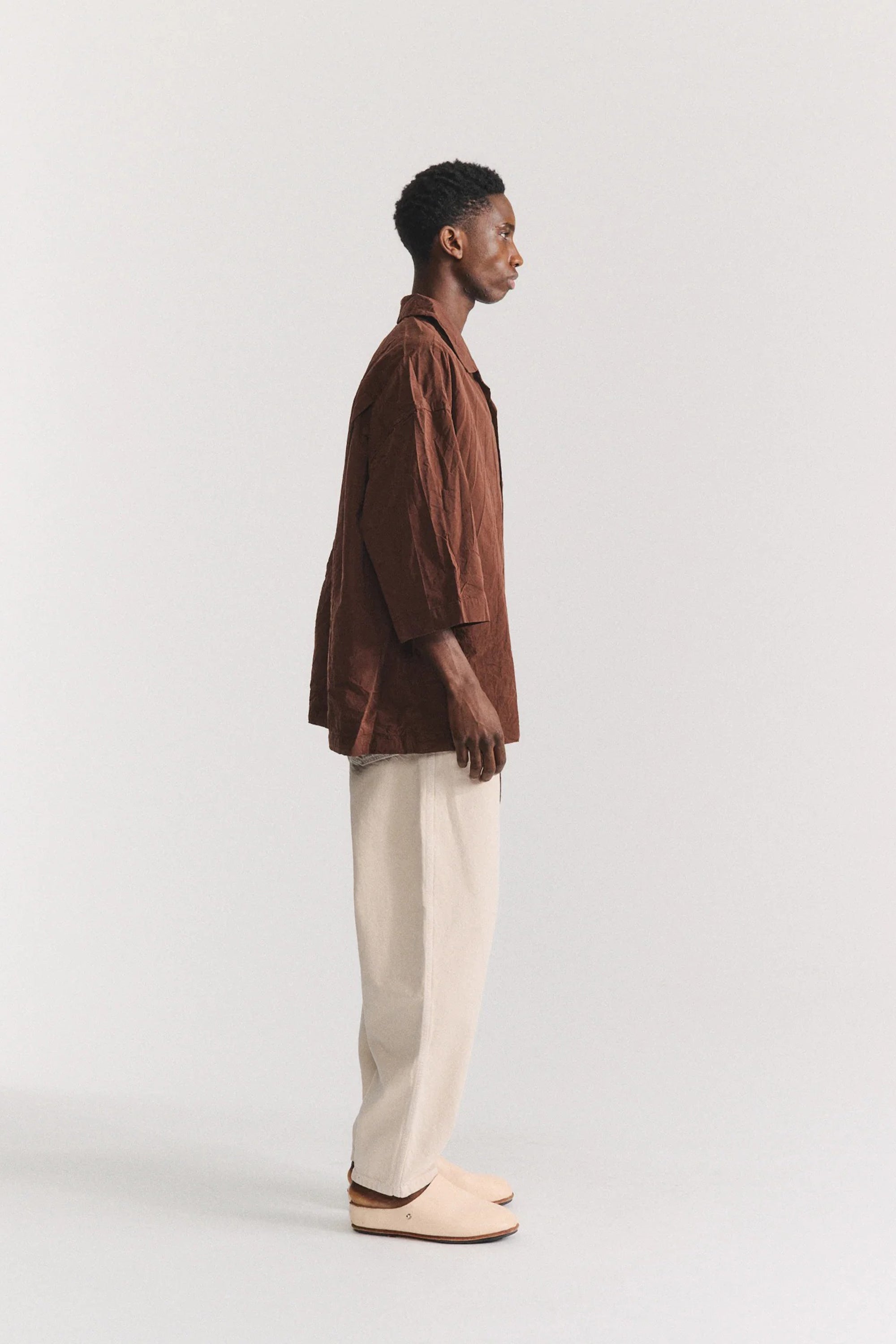 Mili Volume Shirt Brown