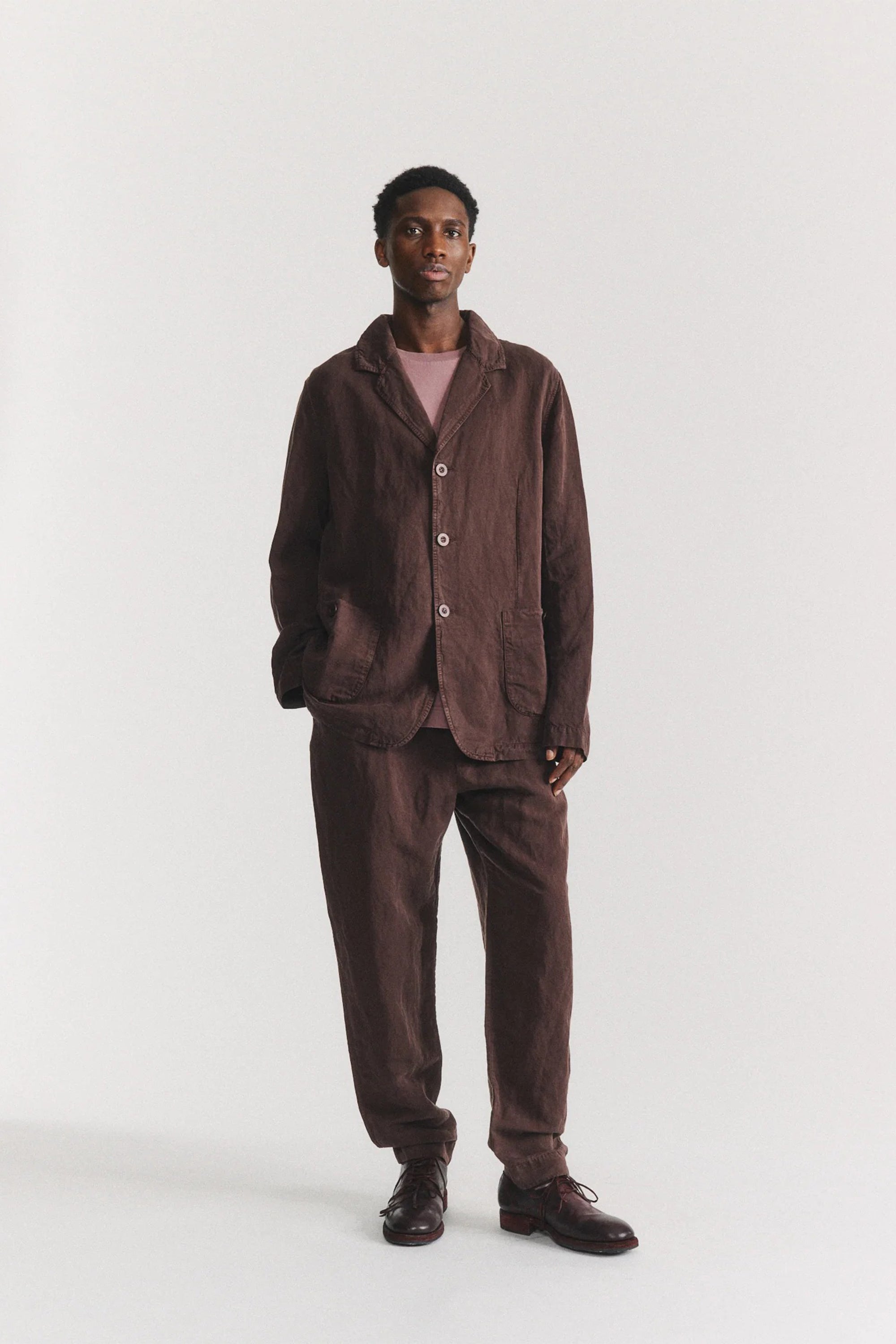 U Courte Jacket Brown_1